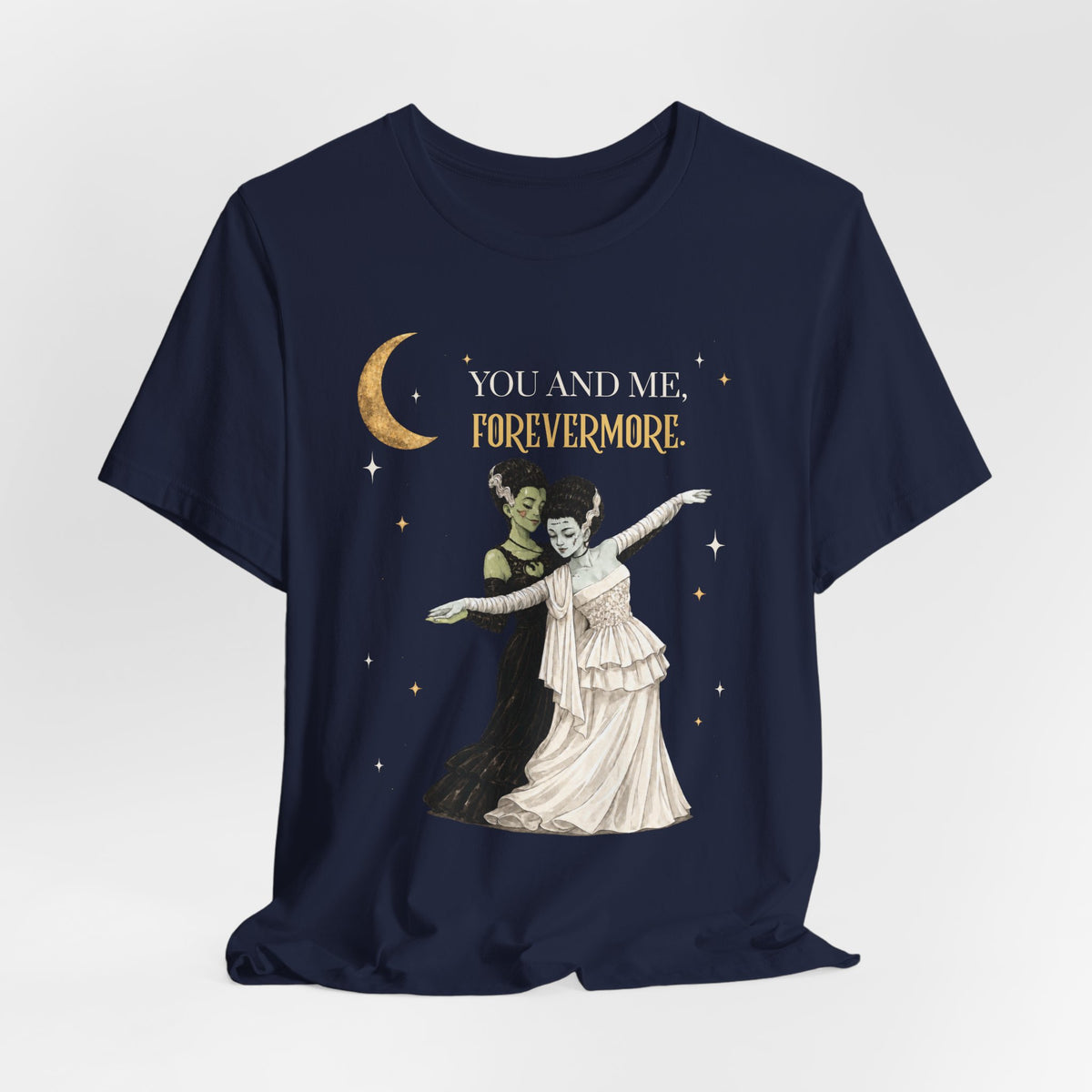 Monster Brides - Gothic Moonlit Dance Tee — Couple Costume Shirt