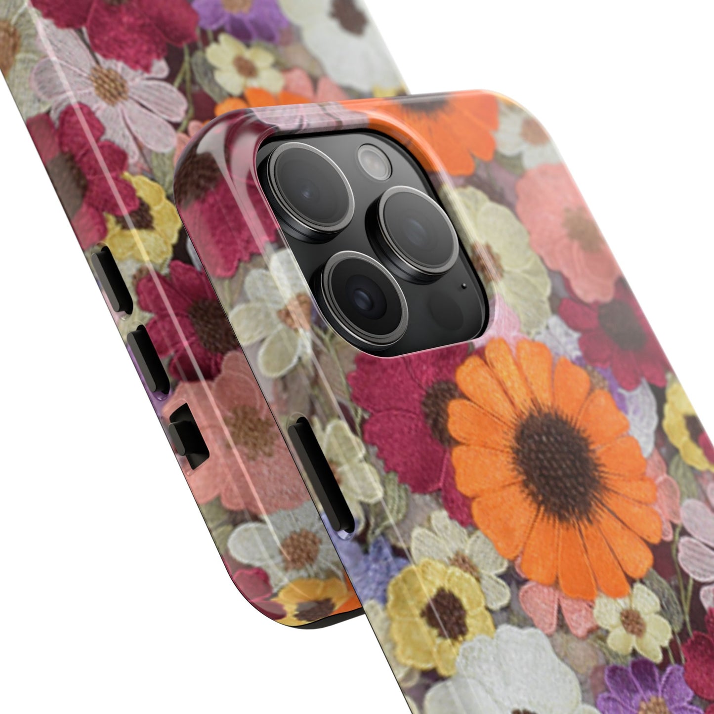 Swiftie Floral Tough Phone Case - Inspired by Tay's 2021 Grammy's Dress!