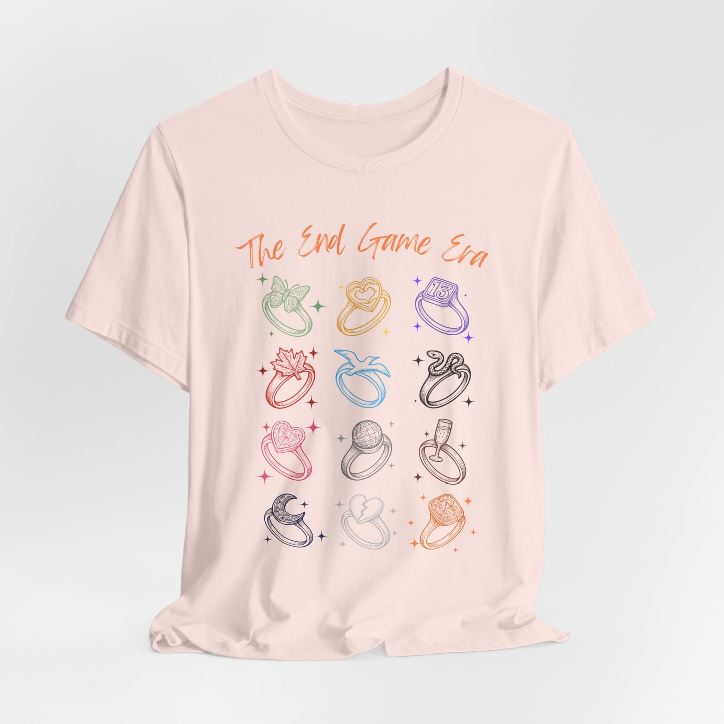 End Game Engagement Rings Era Tee for Fun-Loving Souls, Perfect for Casual Outings, Gifts, Parties, Eco-Friendly Wear, and Everyday Adventures
