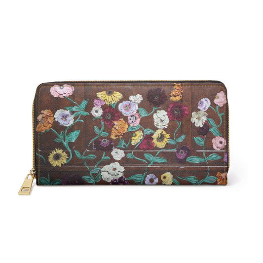 Surprise Song Floral Piano - Swiftie - Zipper Wallet