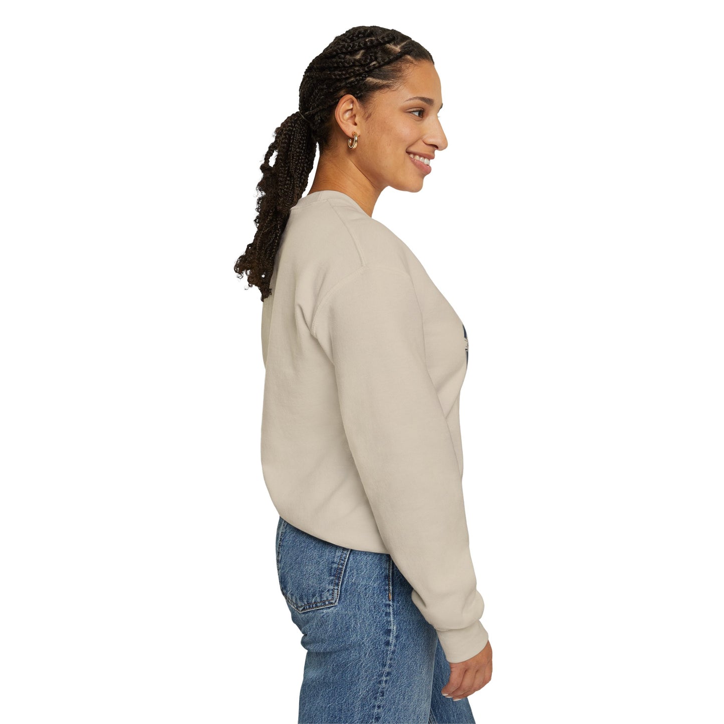 Paint the Town Blue - Unisex Heavy Blend™ Crewneck Sweatshirt