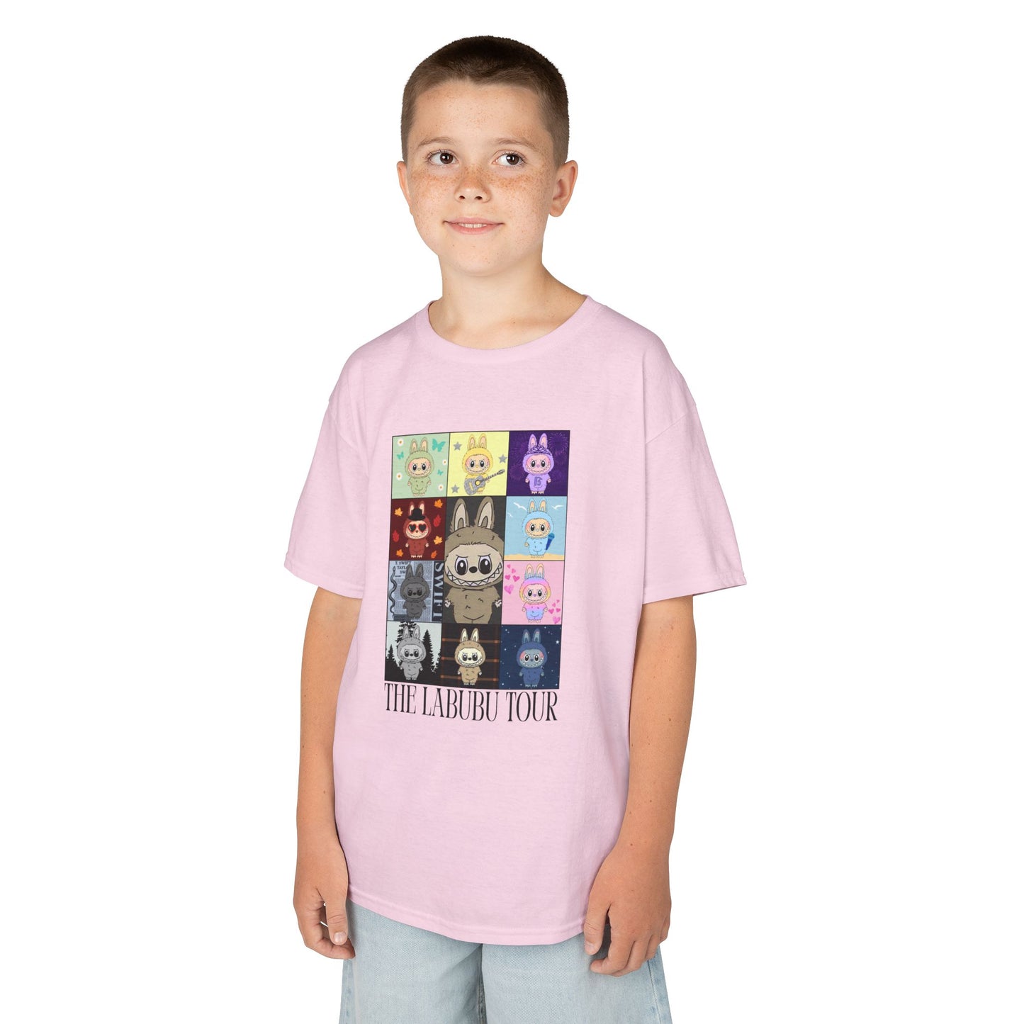 Kids Character Era Tee, Fun Graphic T-Shirt for Animal Lovers, Perfect Birthday Gift, Playful Wear for Kids