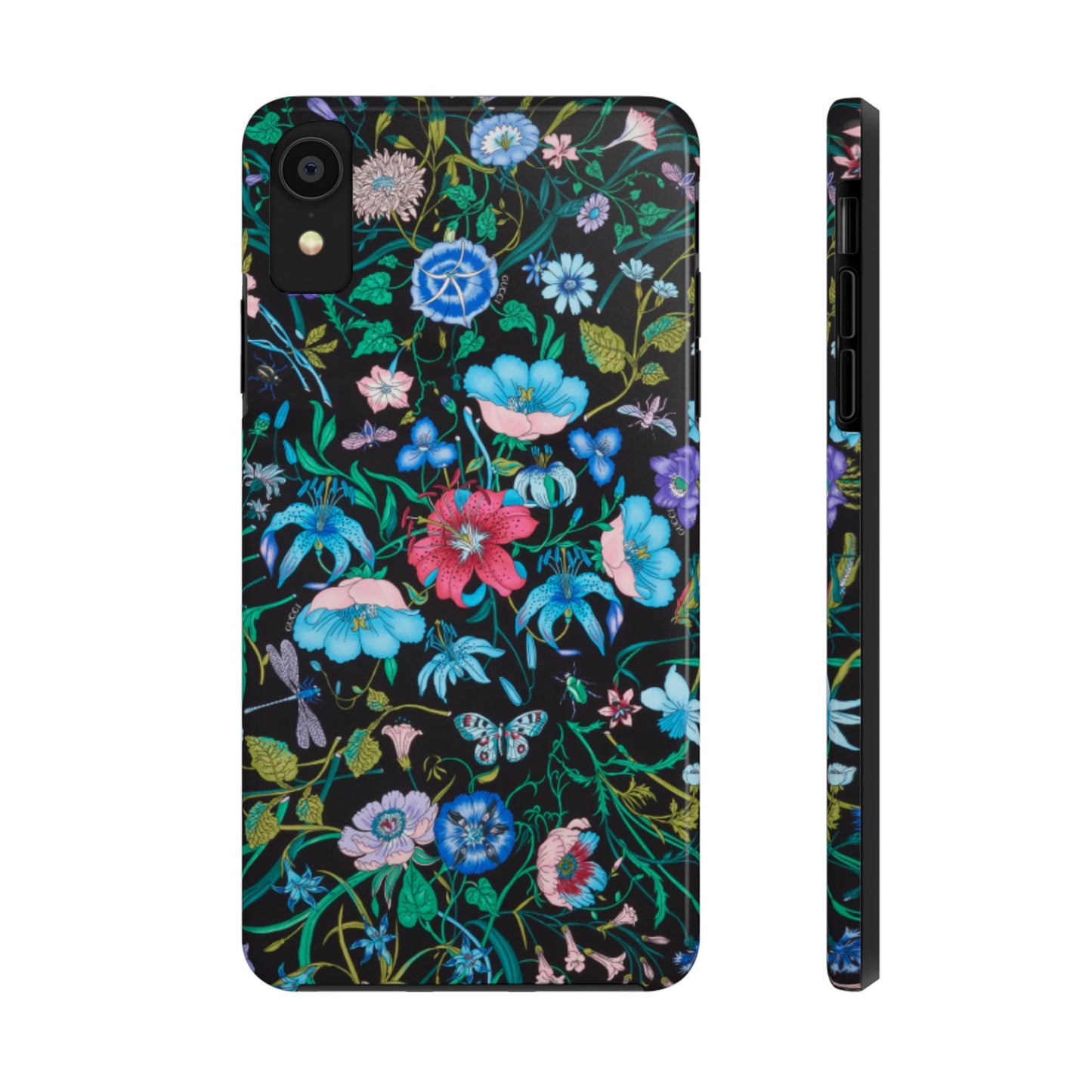 Vibrant Floral Tough Phone Case - Stylish and Durable Protection