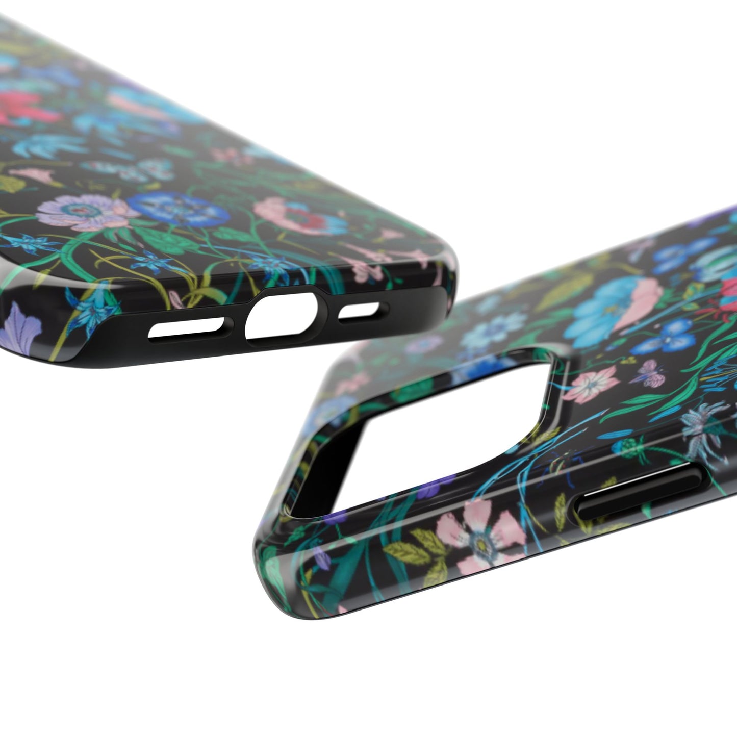 Vibrant Floral Tough Phone Case - Stylish and Durable Protection