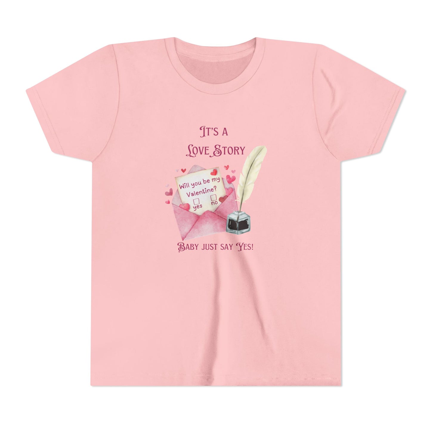 Love Story Valentine - Youth Short Sleeve Tee