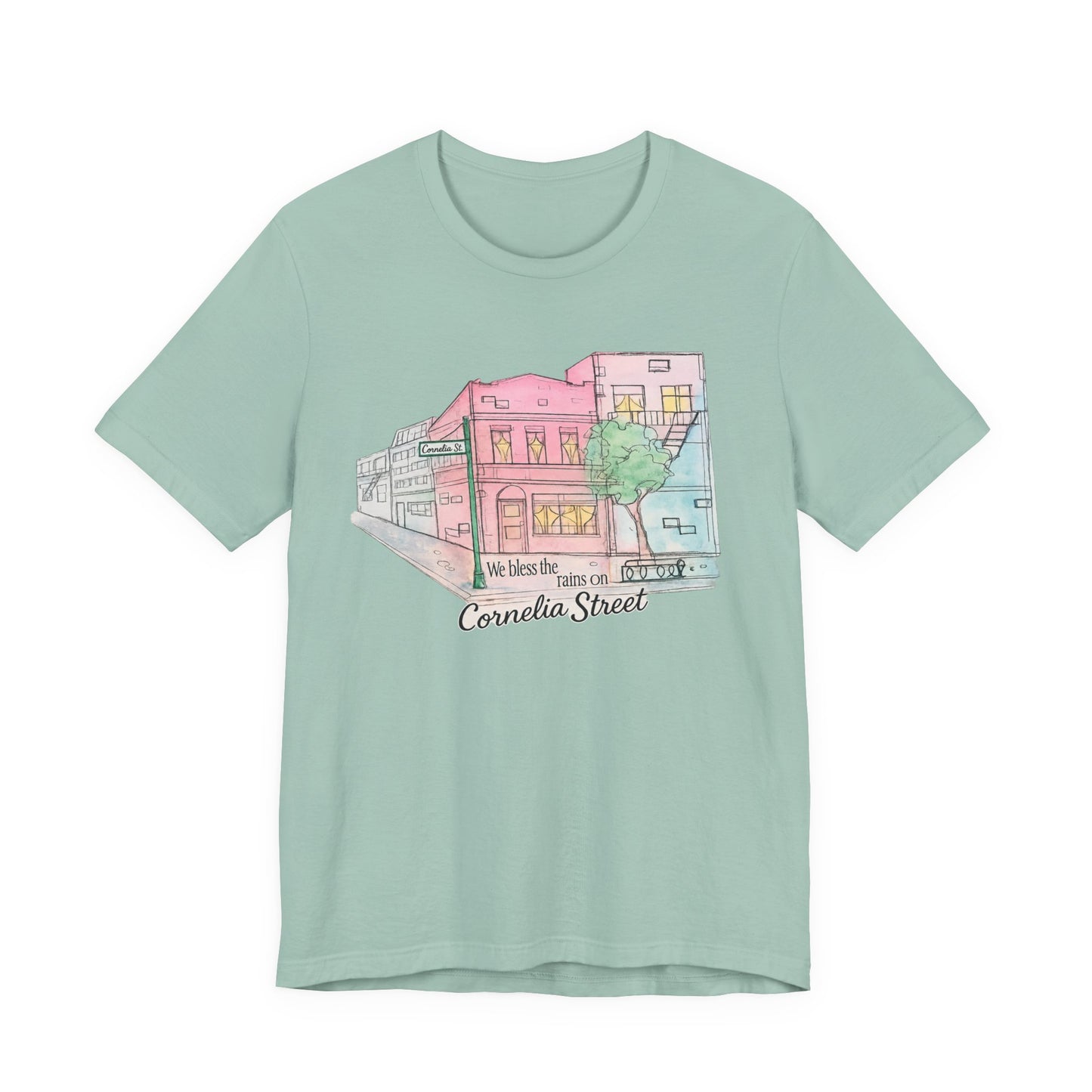 Cornelia Street Illustration Solid Tee