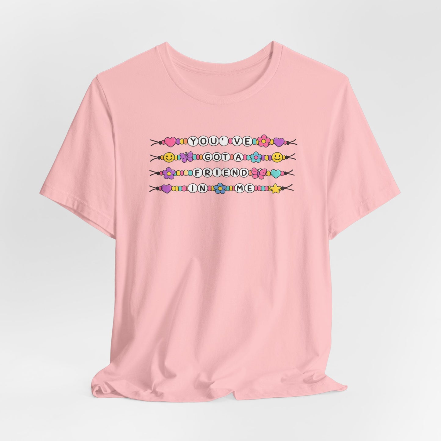 Friendship Bracelet Tee — "You've Got a Friend in Me" Graphic T-Shirt