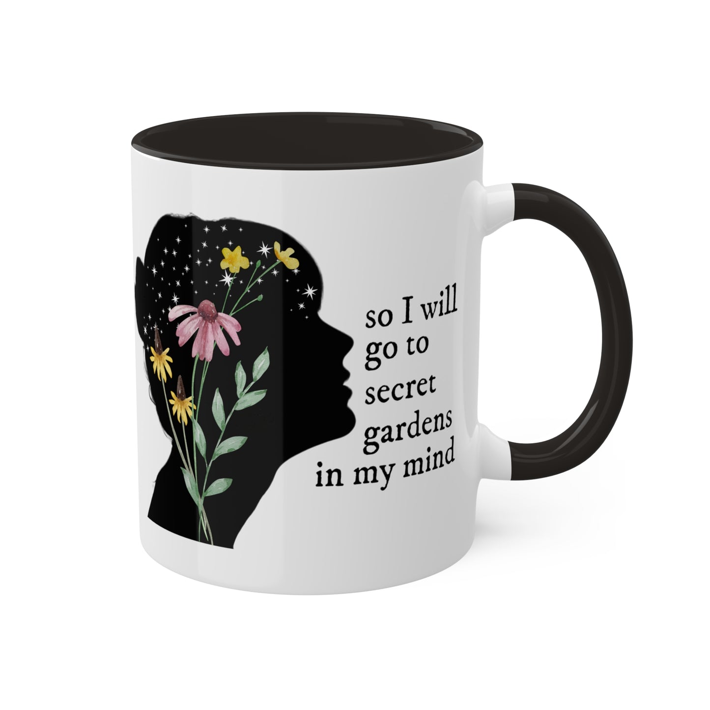 I hate it here - secret gardens in my mind - Colorful Mugs, 11oz