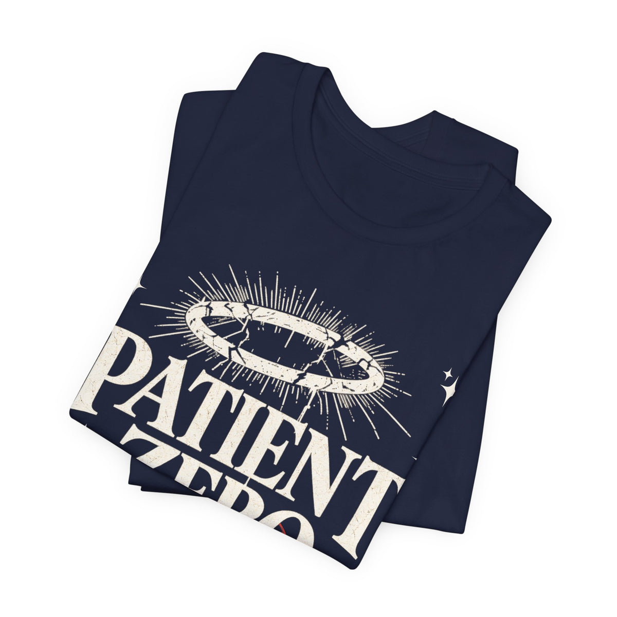 Front/Back Patient Zero T-Shirt — Gothic Anatomical Heart Tee