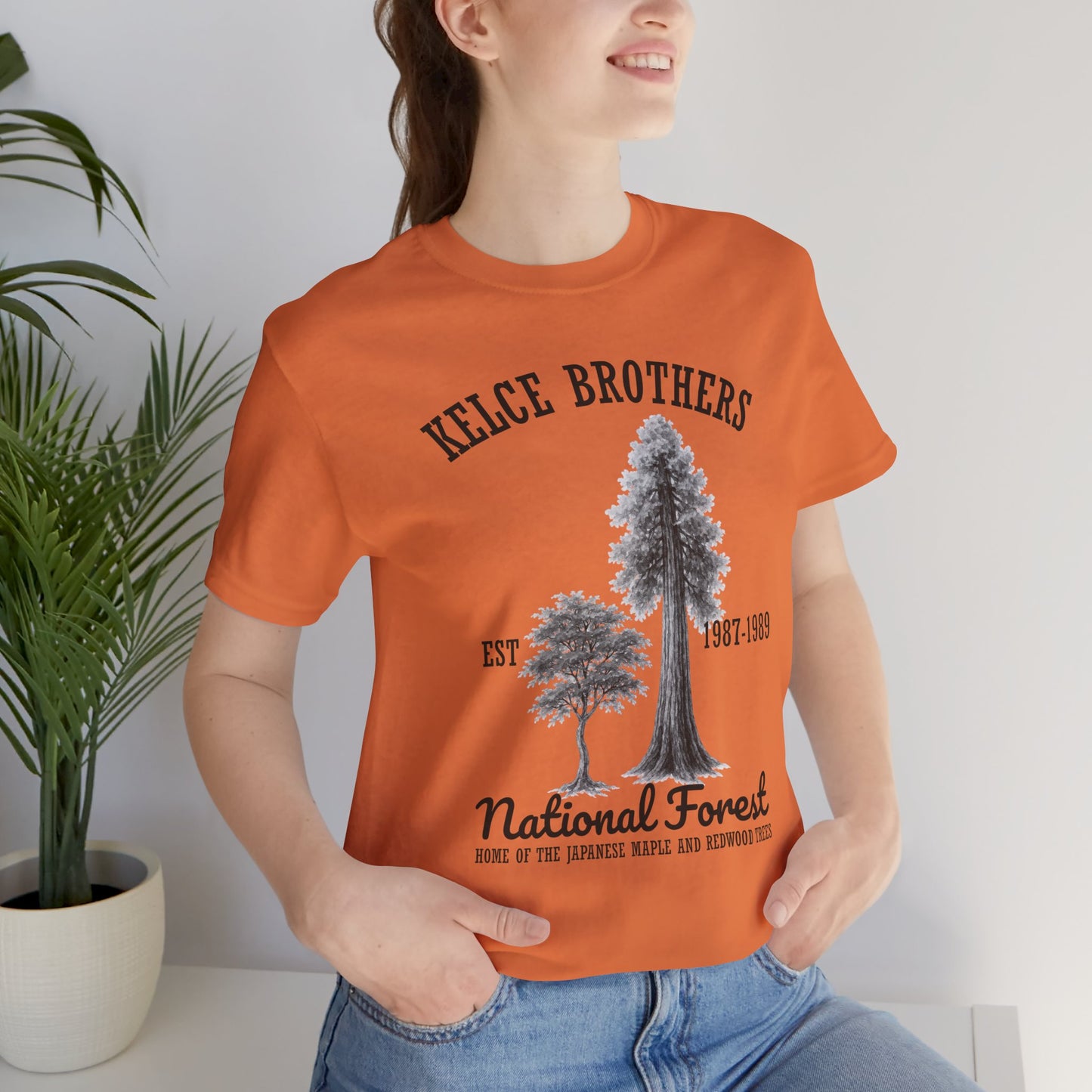 Kelce Brothers National Forest Tee - Unisex Jersey Short Sleeve T-Shirt