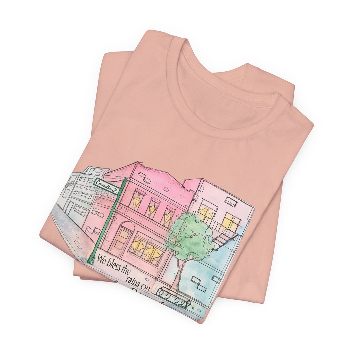 Cornelia Street Illustration Solid Tee