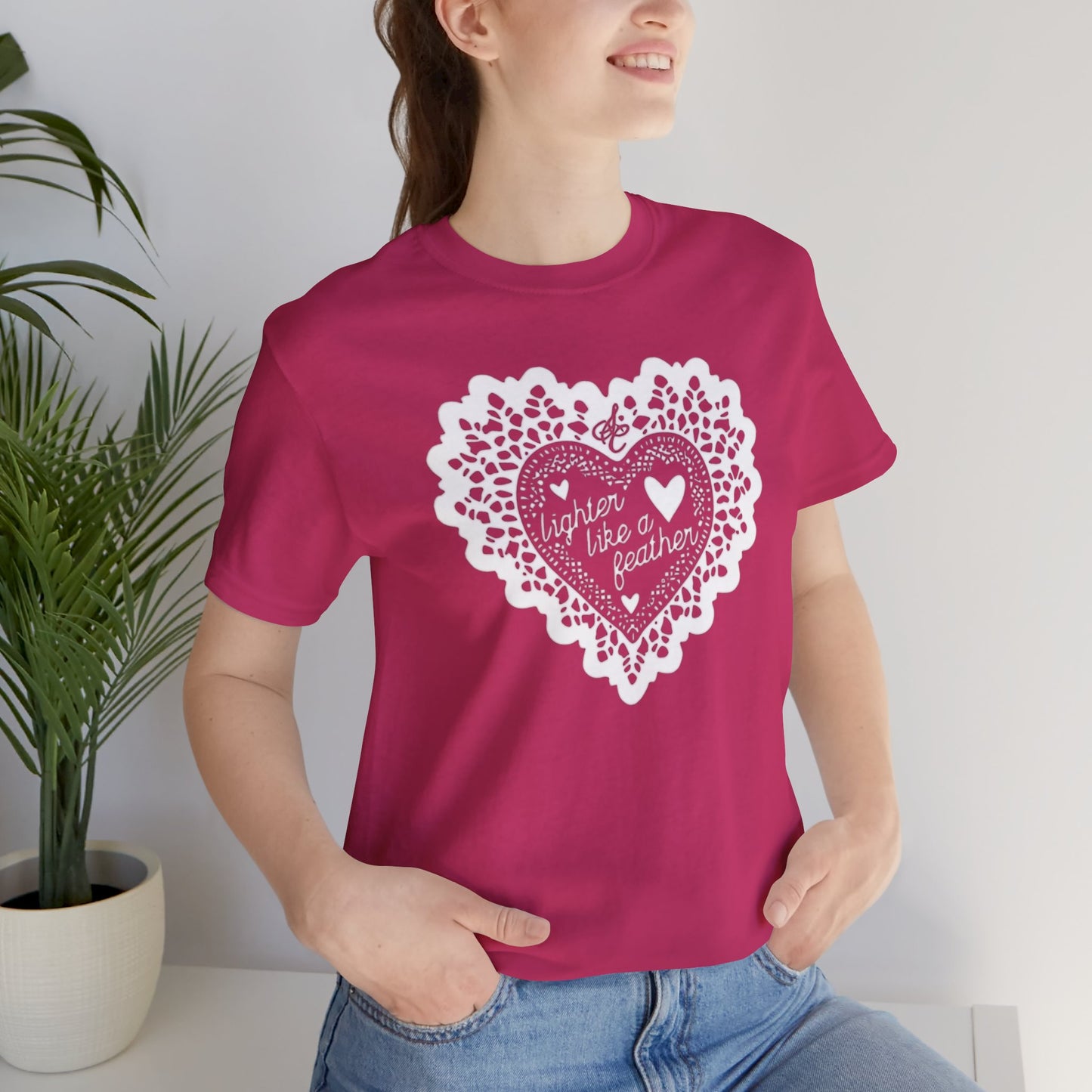 like a feather - Unisex Jersey Short Sleeve Tee