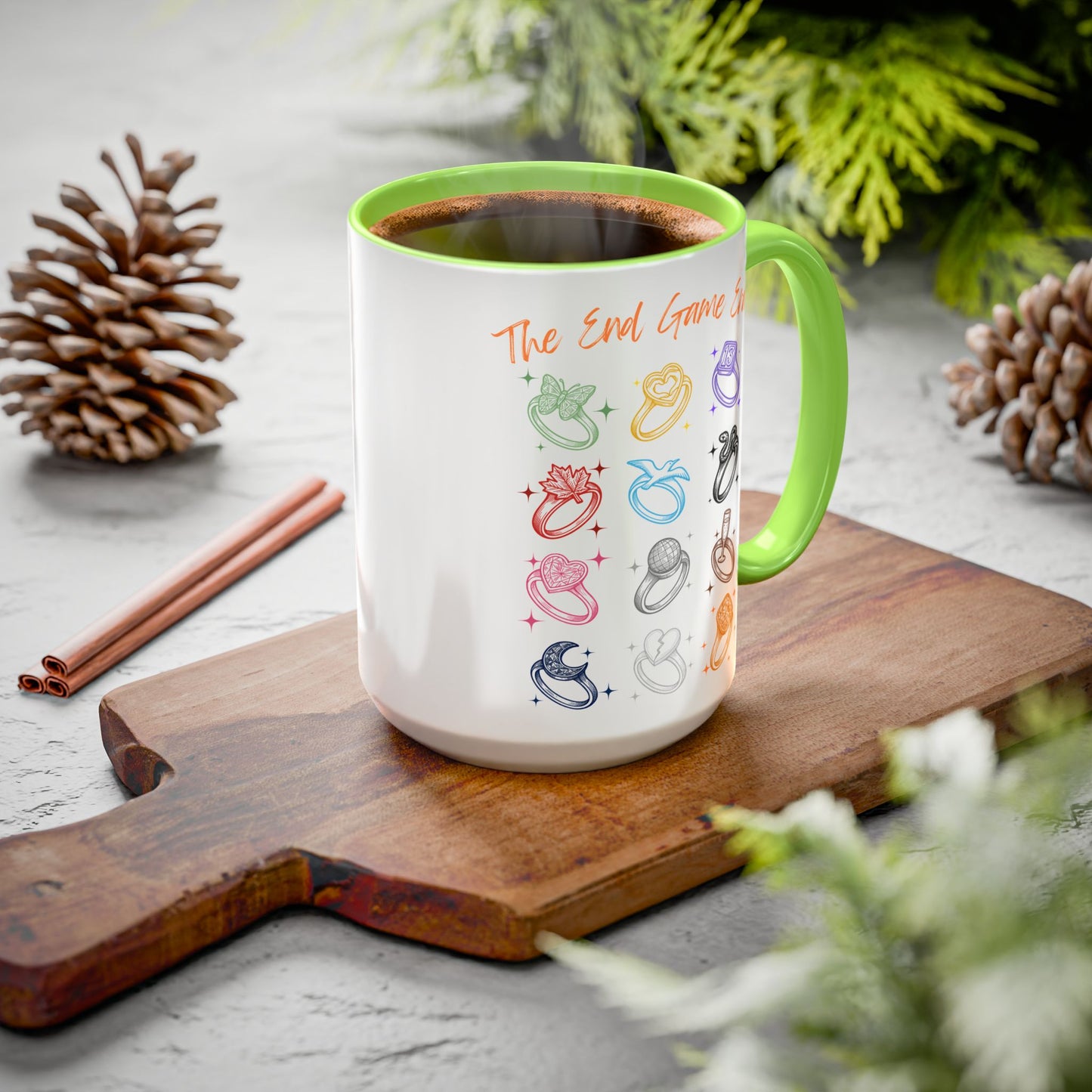End Game Engagement Era Mugs | Unique Gift for Fans, Coffee Lovers, Home Decor, Birthday, and Celebration Occasions
