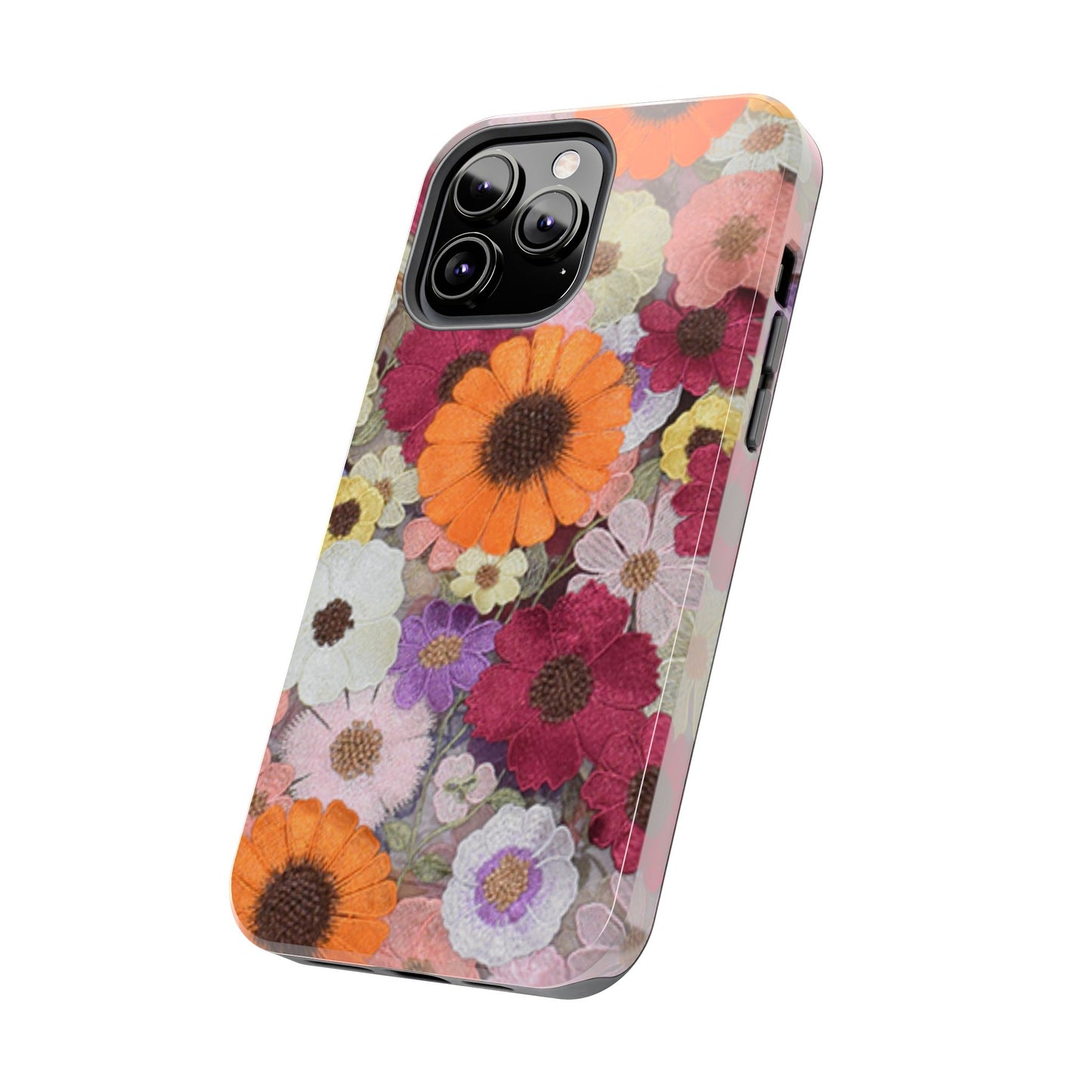 Swiftie Floral Tough Phone Case - Inspired by Tay's 2021 Grammy's Dress!