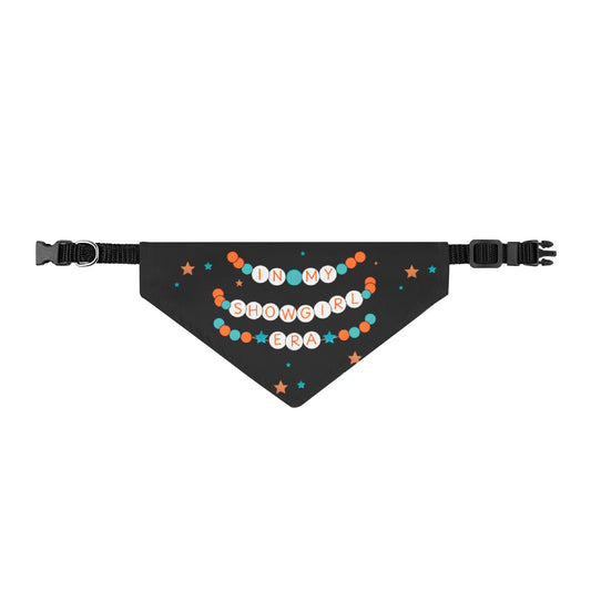 Show Girl Pet Bandana — Clip-On 'friendship bracelet' Dog Scarf