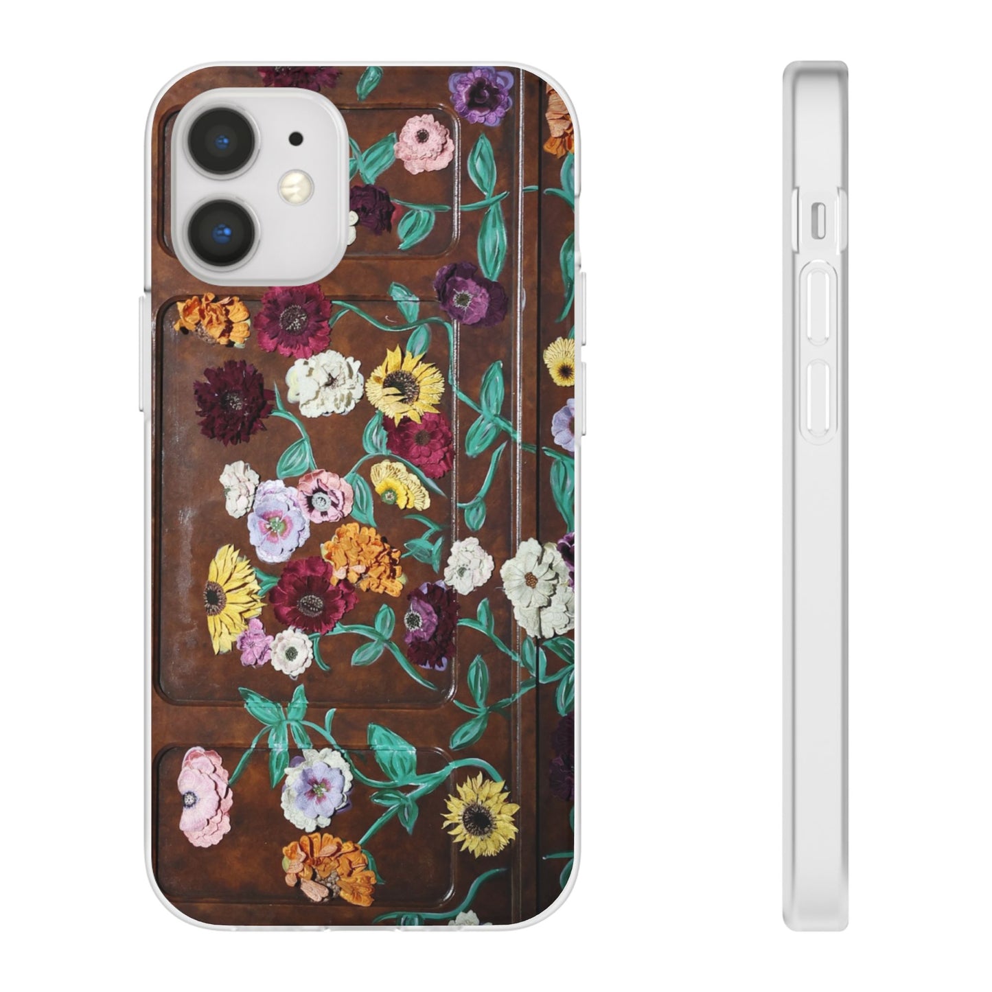 Surprise Song Flower Piano Phone Flexi Cases