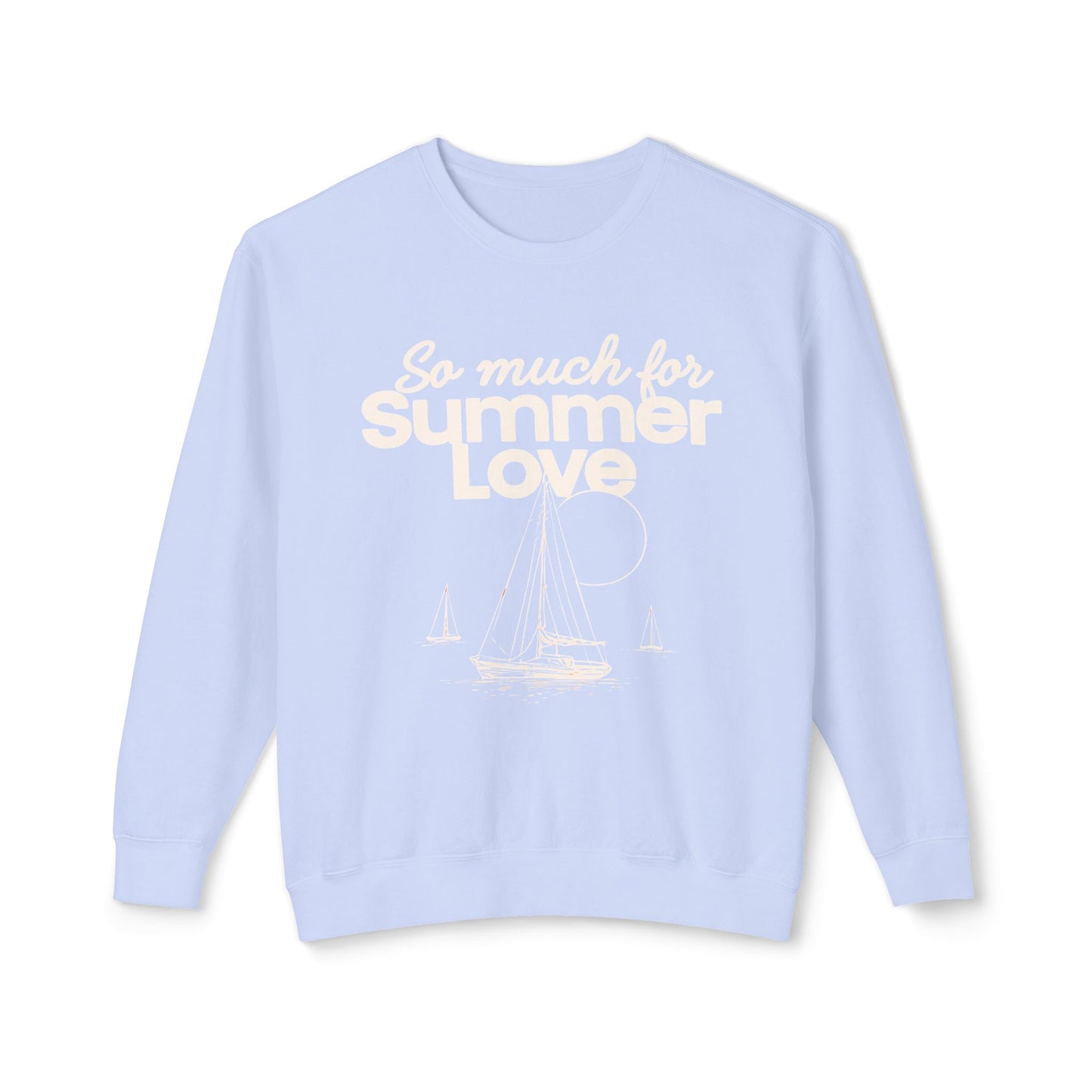 Summer Love Comfort Colors Lightweight Crewneck Sweatshirt