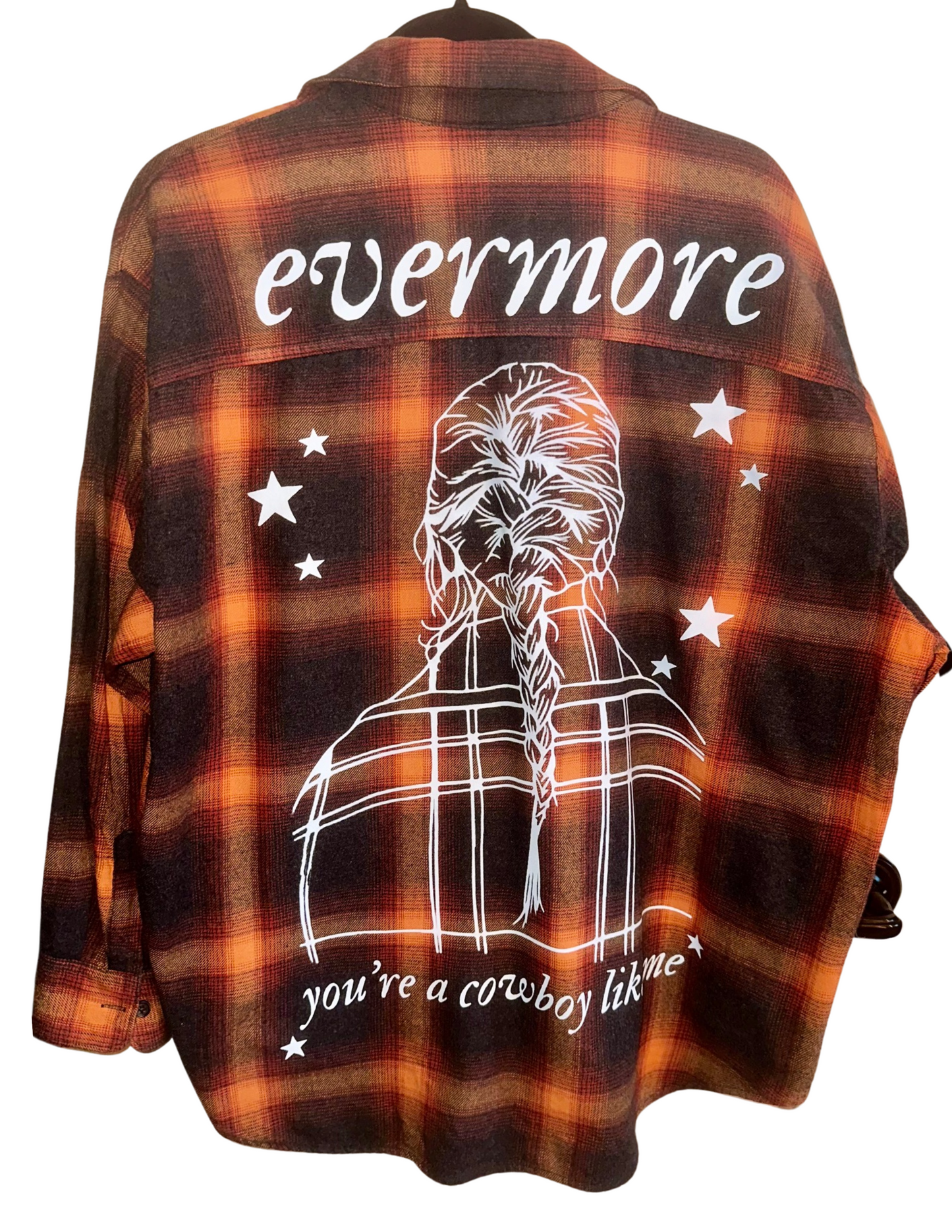 Folklore/Evermore Swiftie Upcycled Flannel Shirts