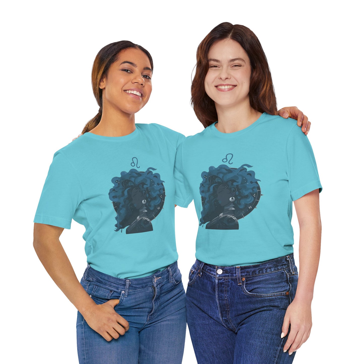 Astrological Leo T-Shirt, Zodiac Sign Tee, Astrology Lovers Gift, Horoscope Apparel, Gift for Leos, Unique Astrology Shirt