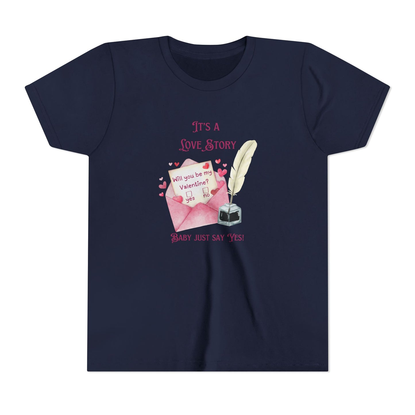 Love Story Valentine - Youth Short Sleeve Tee