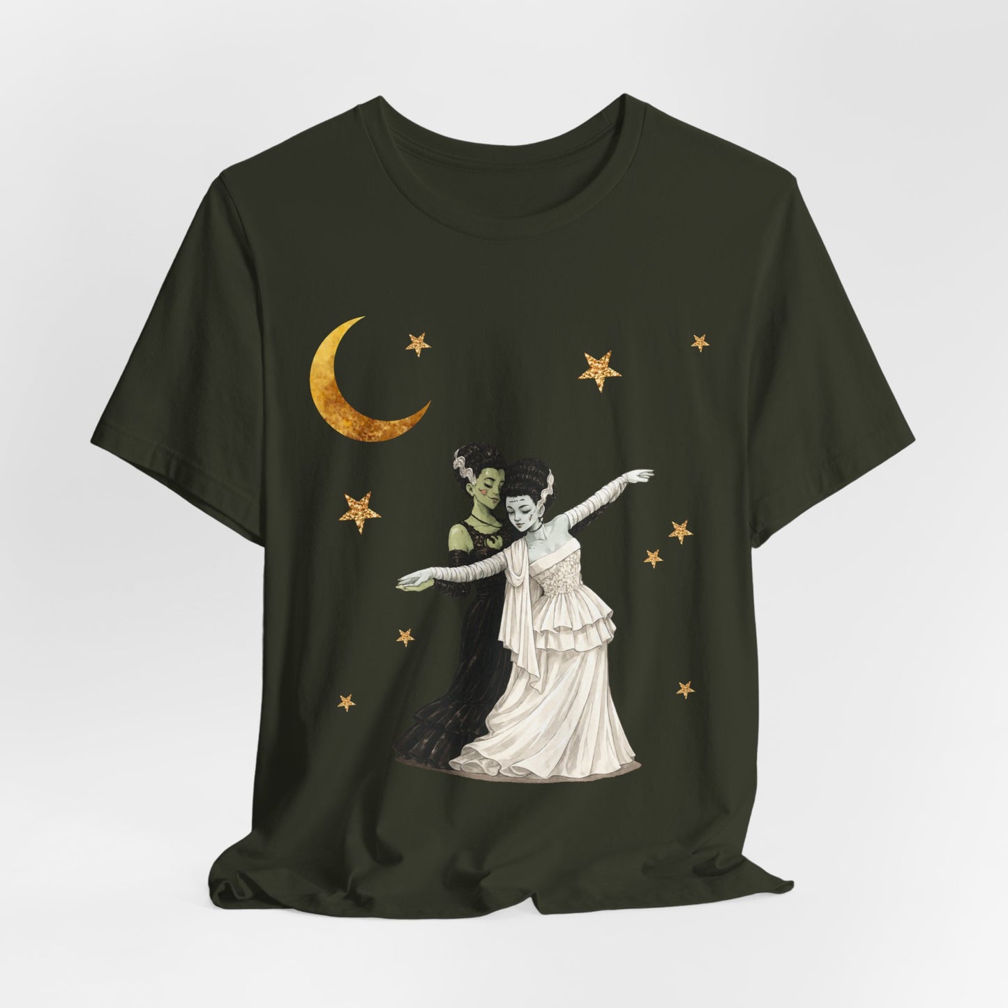 Monster Brides - Gothic Moonlit Dance Tee — Couple Costume Shirt