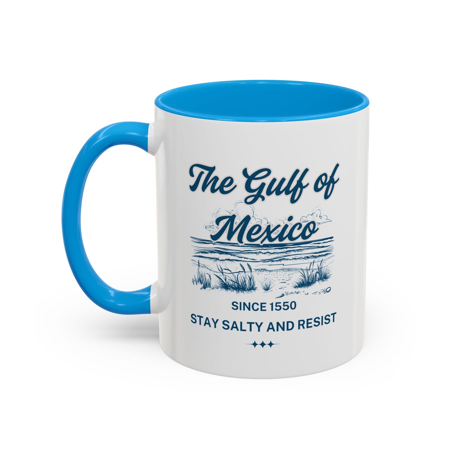 The Gulf of Mexico - Stay Salty and Resist - Perfect for Beach Lovers, Holiday Gifts, Home Decor, and Coastal Vibes