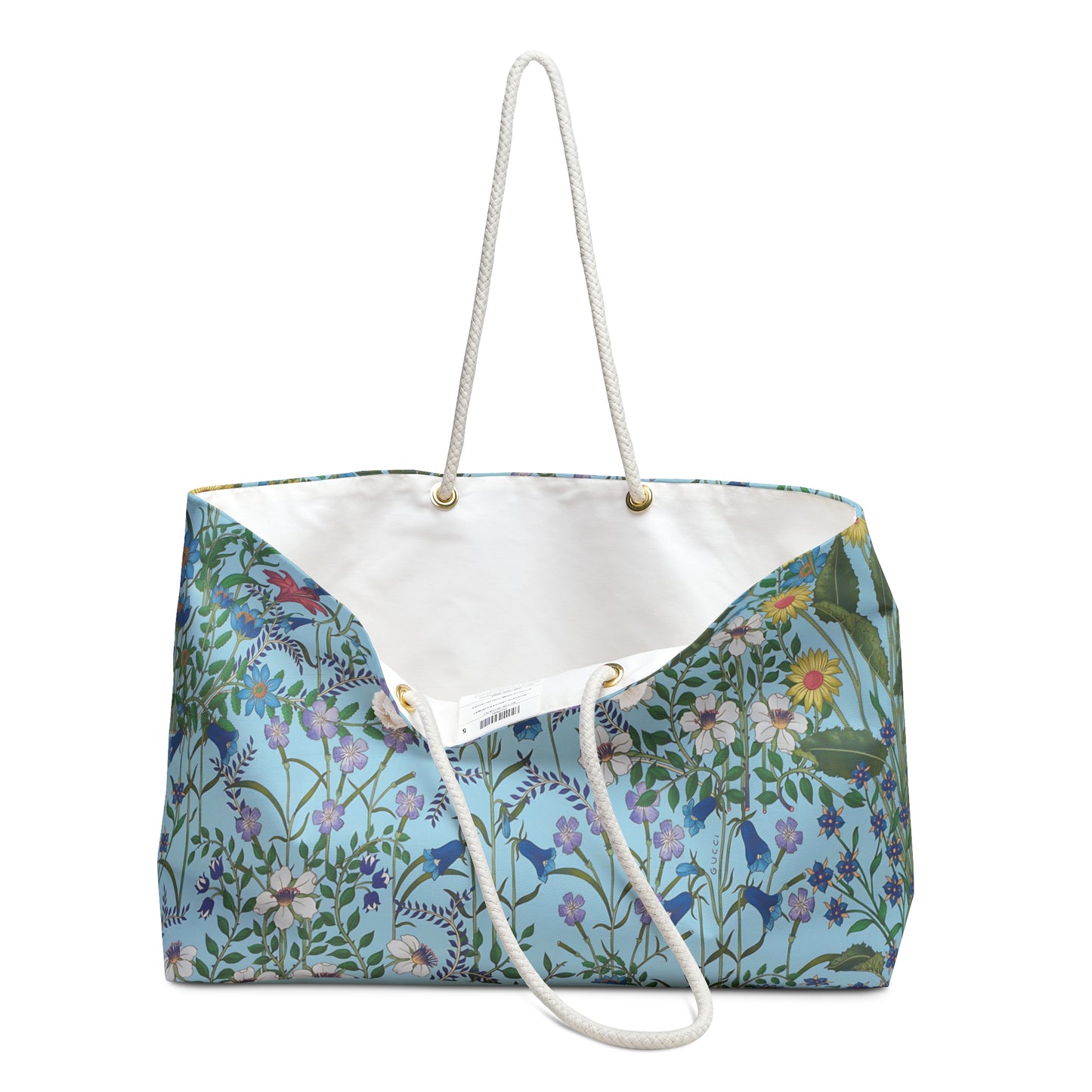 Floral Print "Flora Blue" Weekender Bag for Stylish Getaways