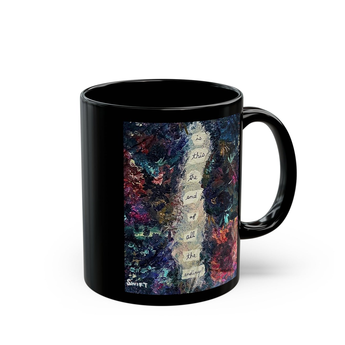 King of My Heart Black Mug (11oz)