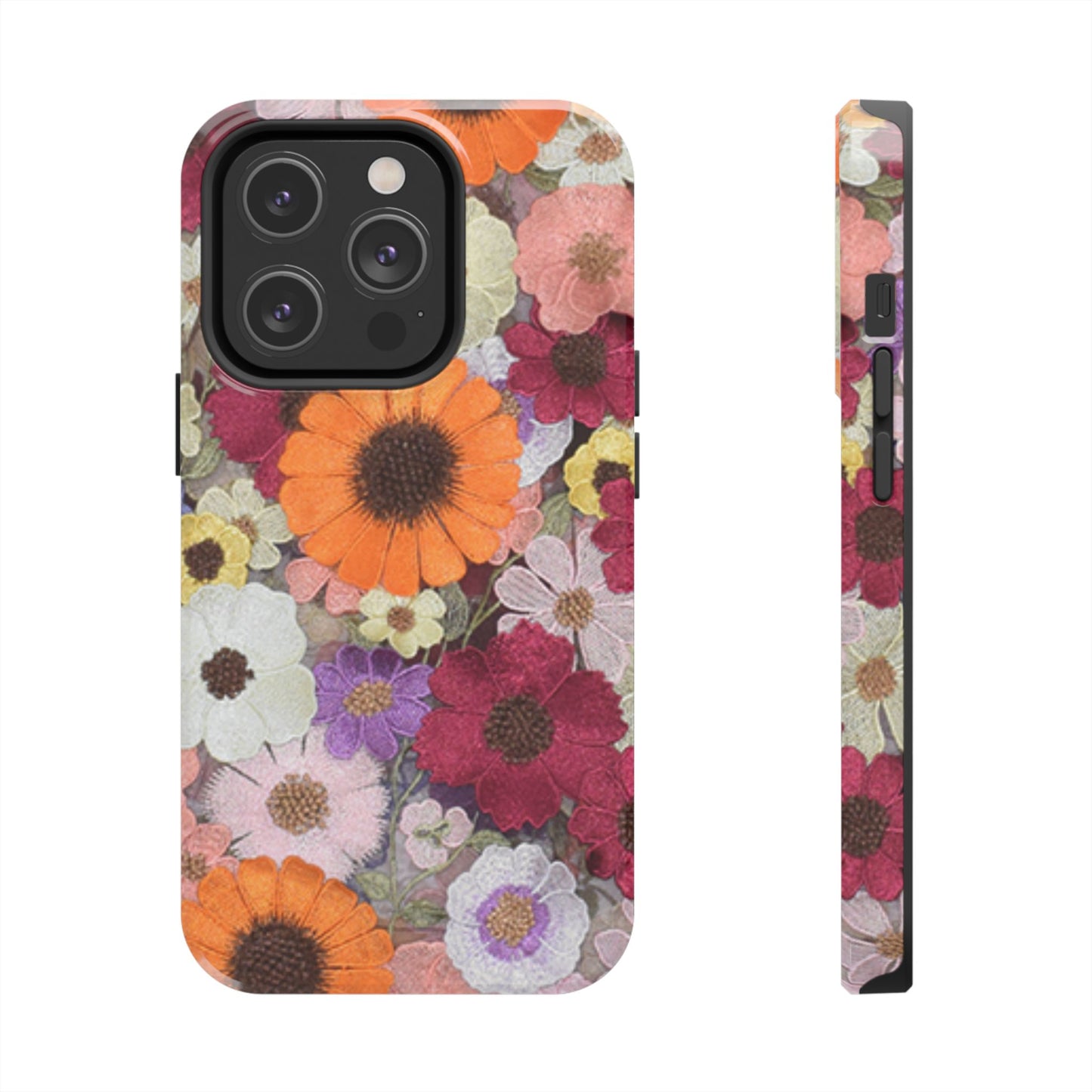 Swiftie Floral Tough Phone Case - Inspired by Tay's 2021 Grammy's Dress!