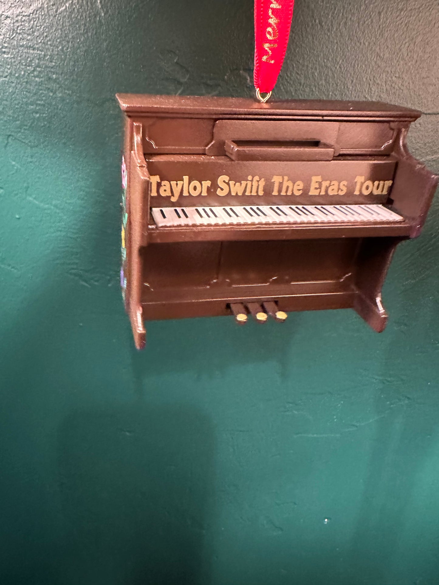 Eras Tour Surprise Song Piano-Hand Painted-3D Ornament