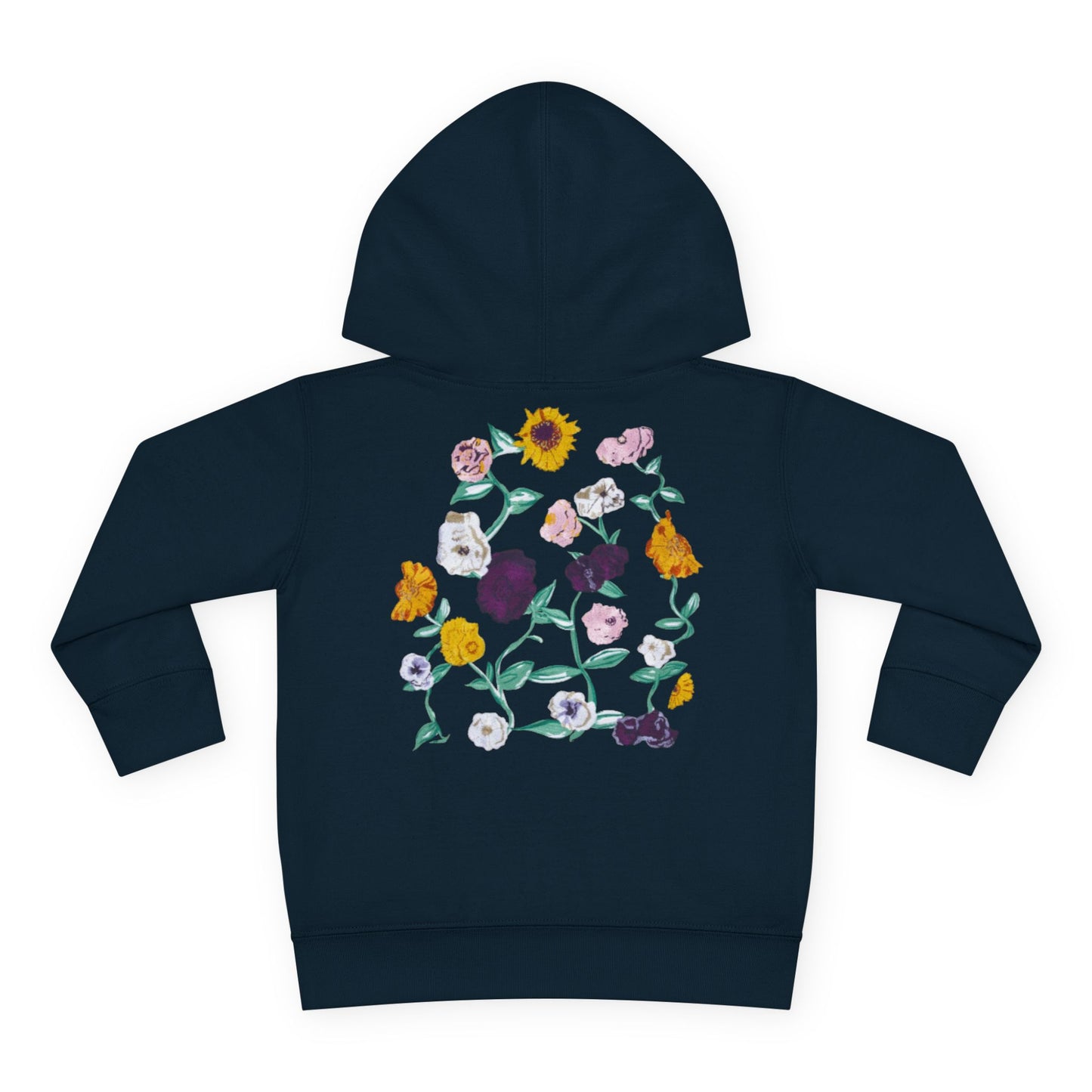 Surprise Song Piano Flowers - Toddler Pullover Fleece Hoodie