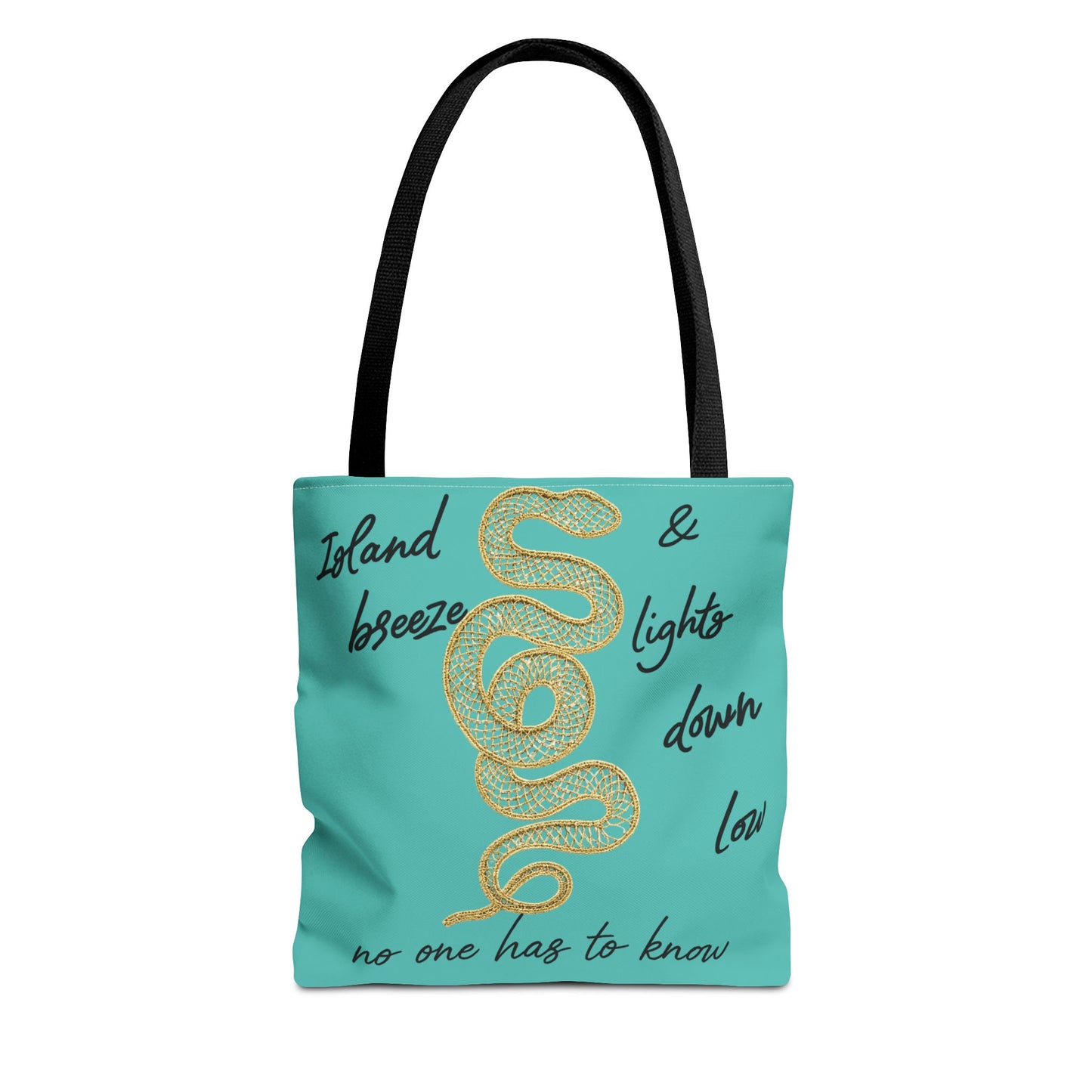 Island Breeze Snake Tote Bag
