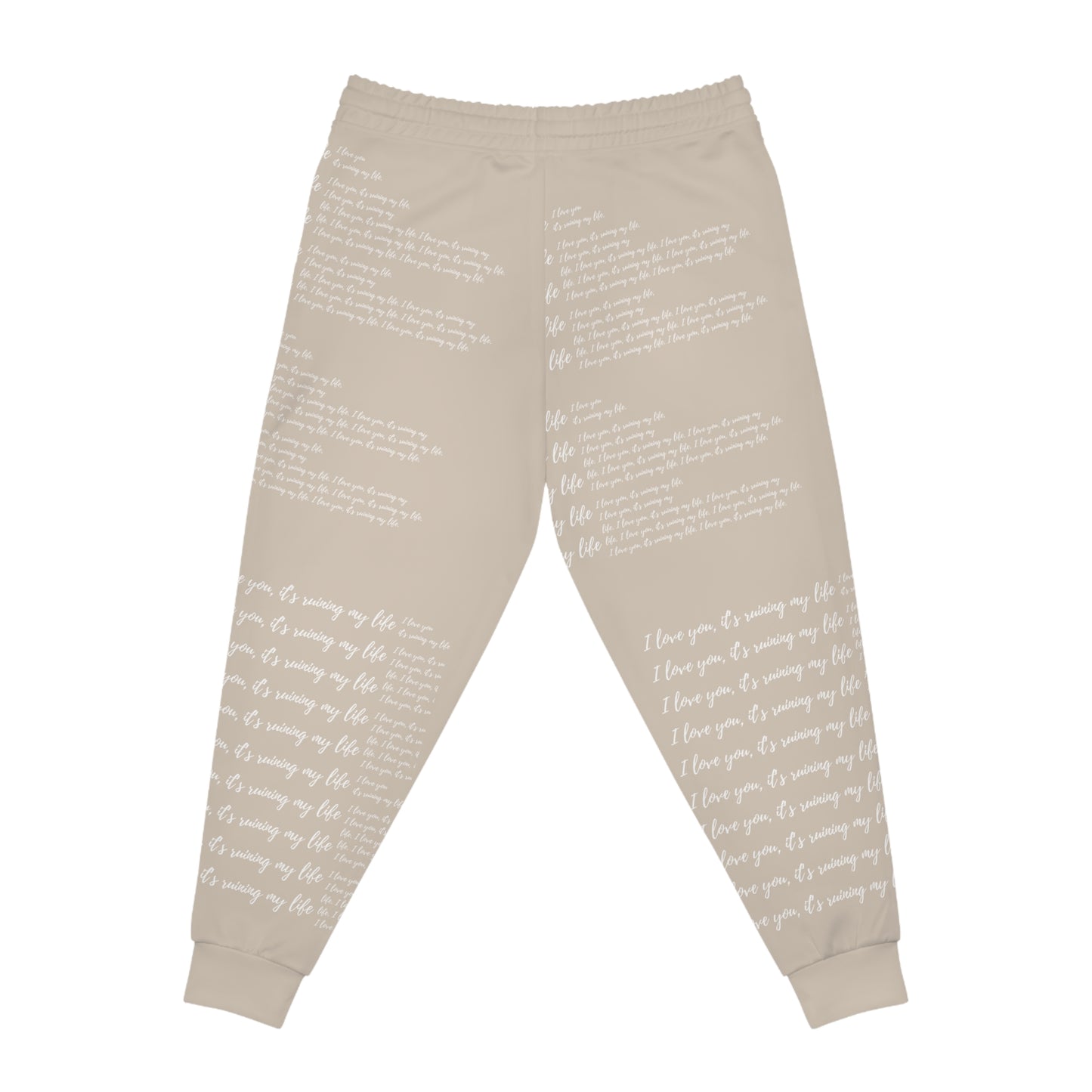 I love you - Unisex Athletic Joggers