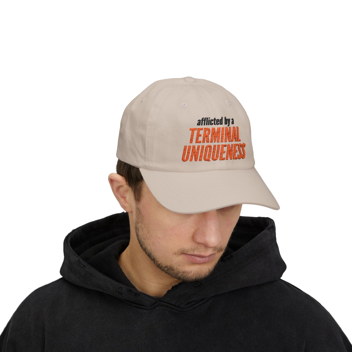 Embroidered - Afflicted by a Terminal Uniqueness Classic Dad Cap - Adjustable Hat