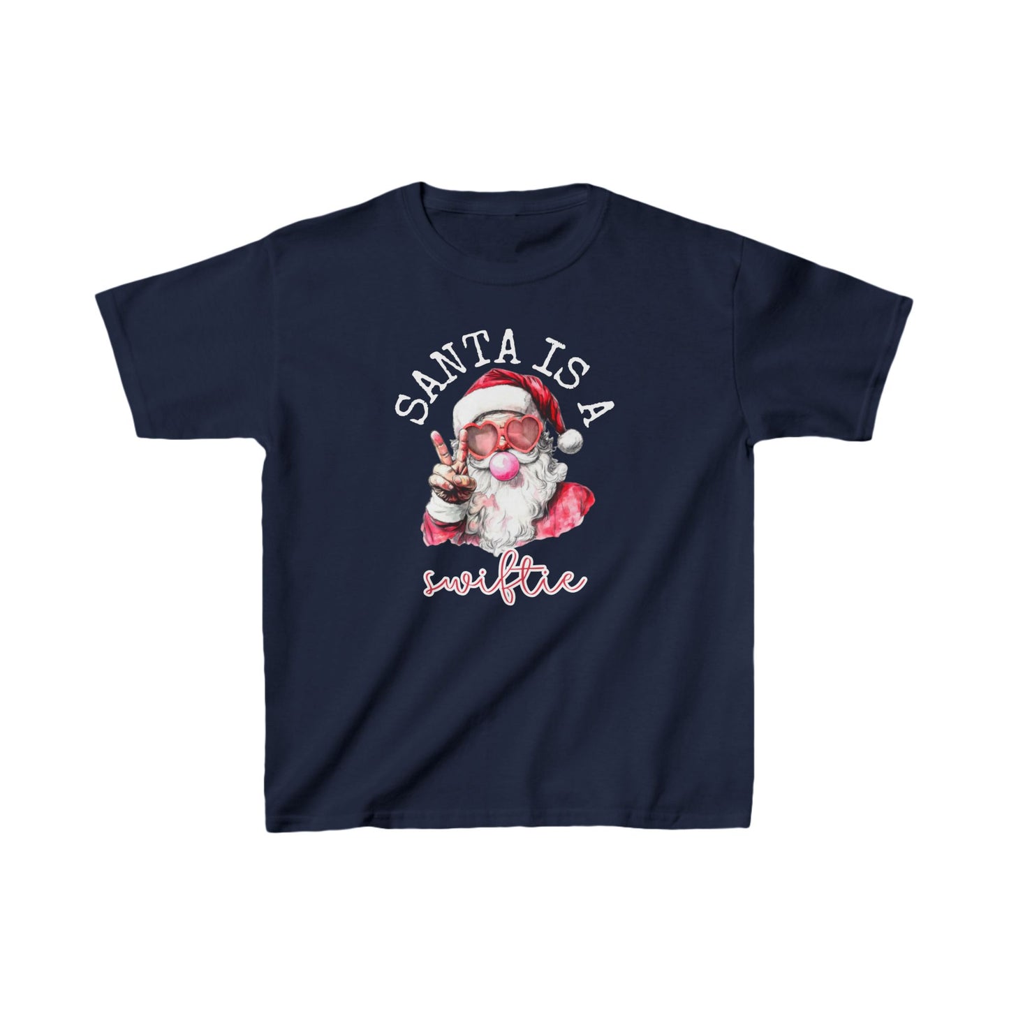 Santa is a Swiftie - Kids Heavy Cotton™ Tee