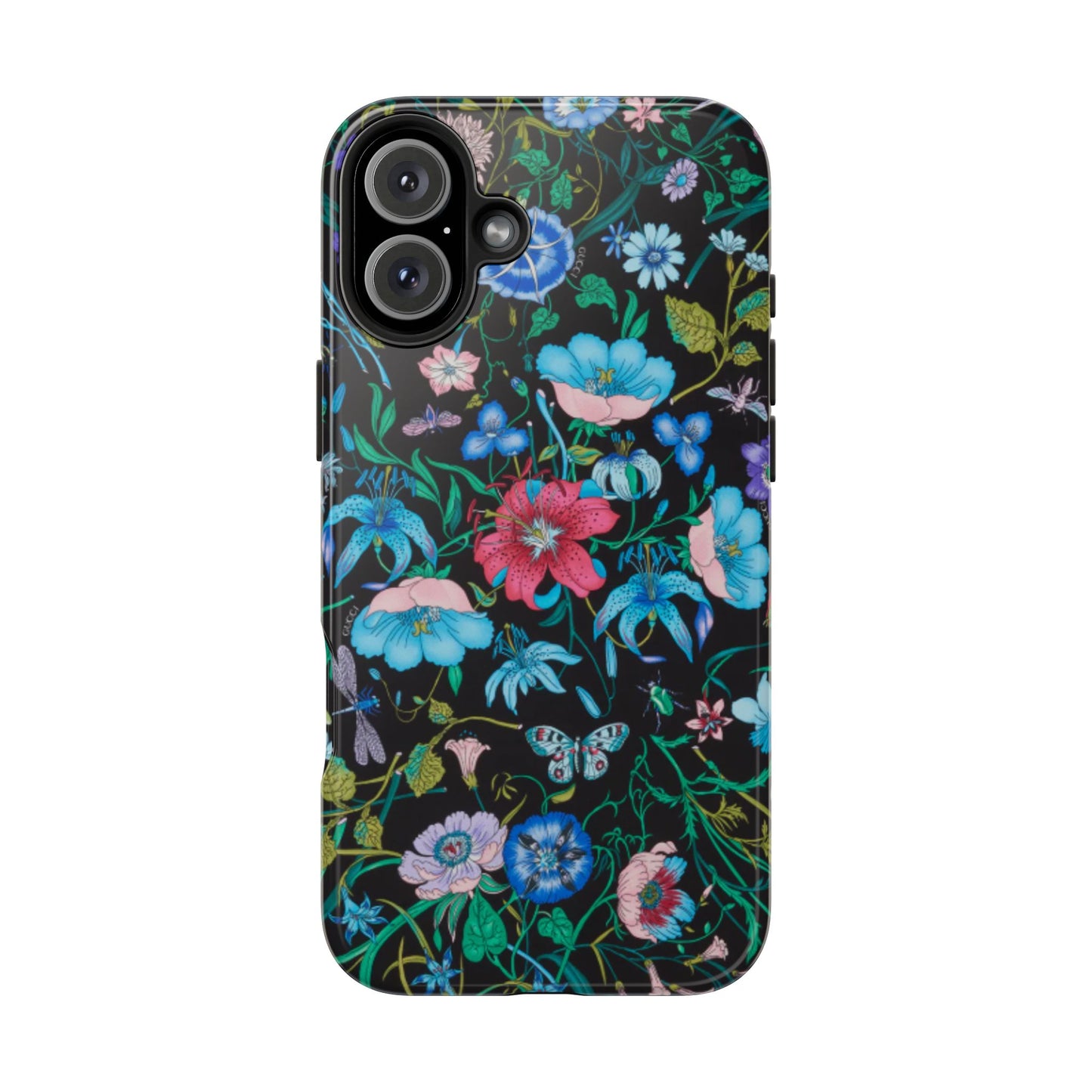 Vibrant Floral Tough Phone Case - Stylish and Durable Protection