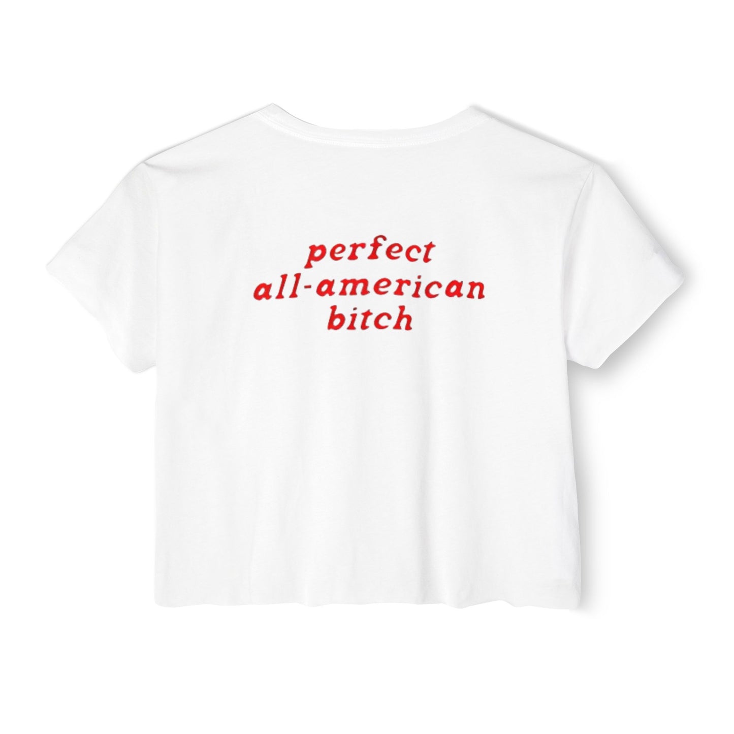 all american bitch - Women's Crop Top