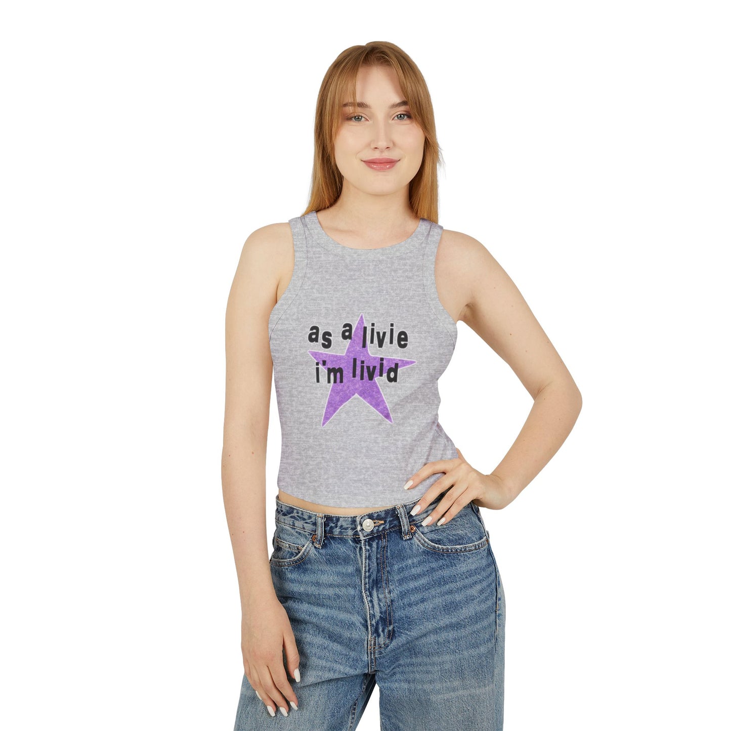 i'm livid - Women's Micro Rib Racer Tank Top