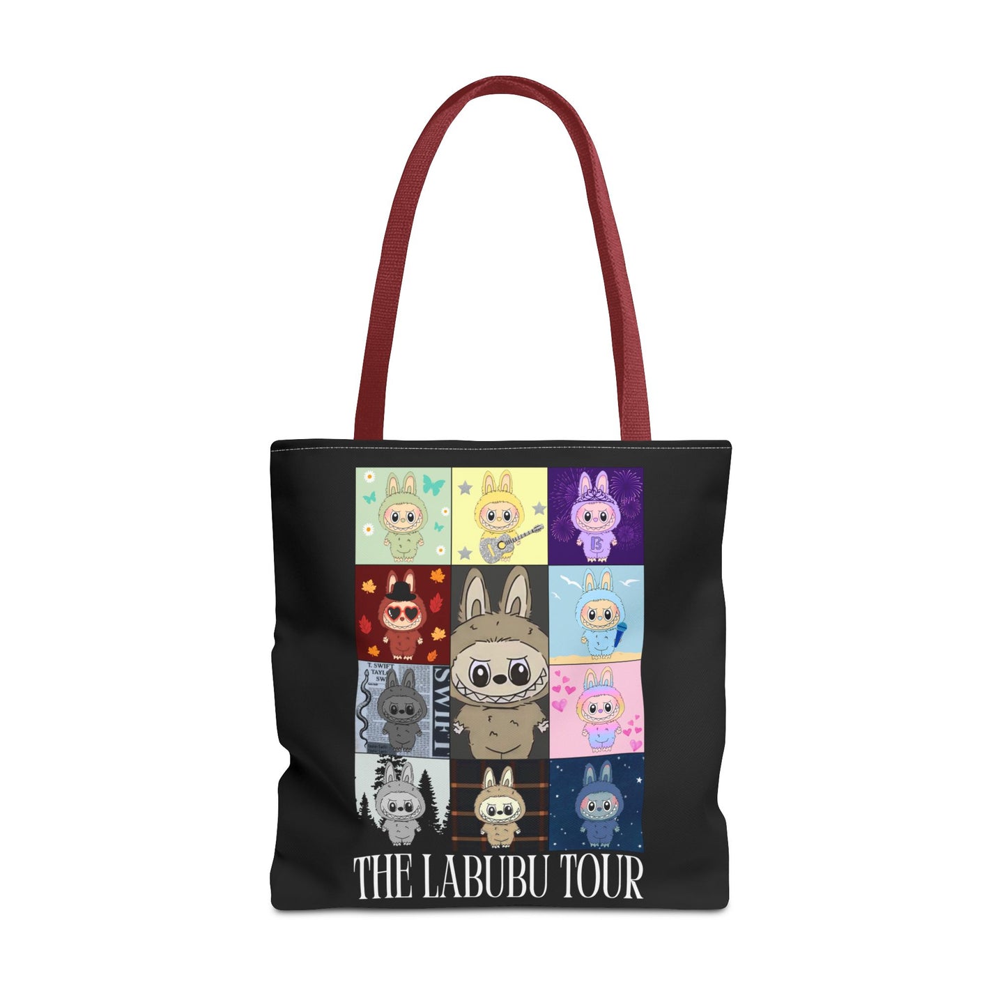 Cute Character Tour Tote Bag | Swiftie Gift | Cartoon Style, Anime Accessories, Gift for Kids, Everyday Use, Eco-Friendly Shopping