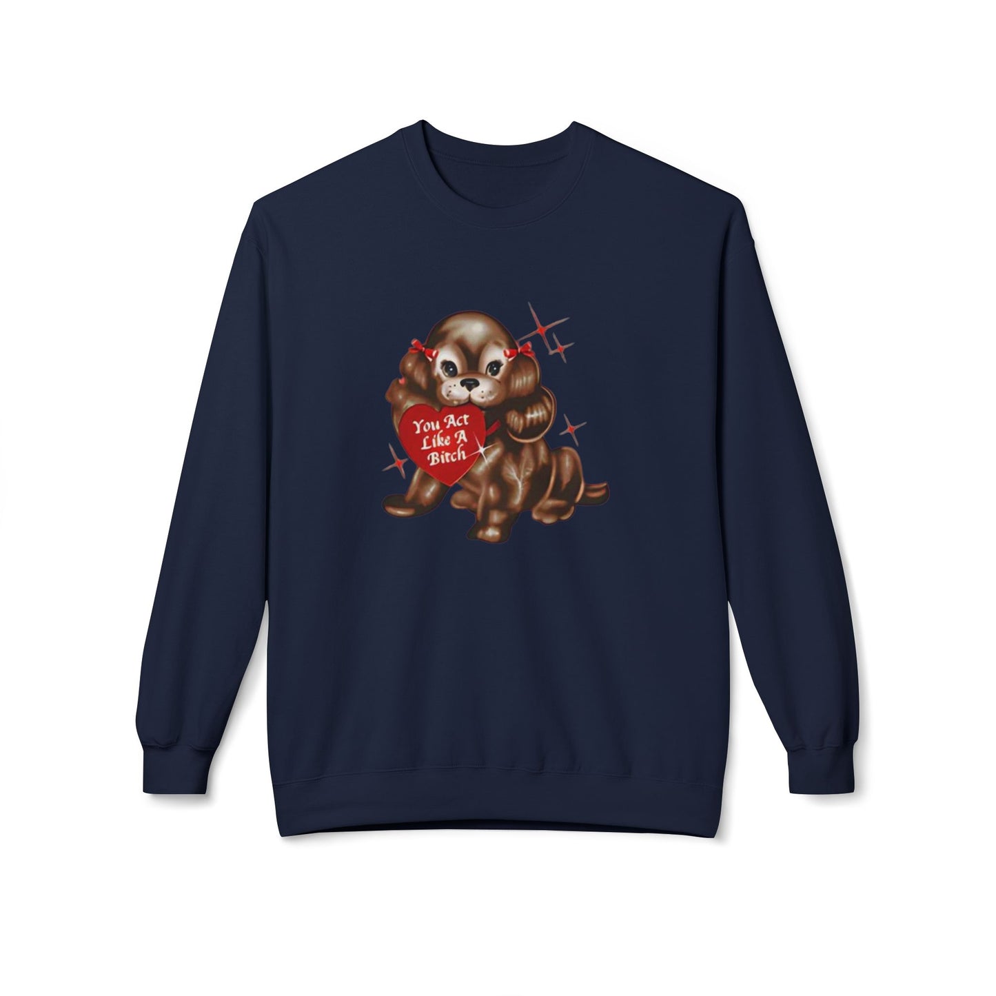 like a bitch sabrina - short n' sweet - Unisex Midweight Softstyle Fleece Crewneck Sweatshirt