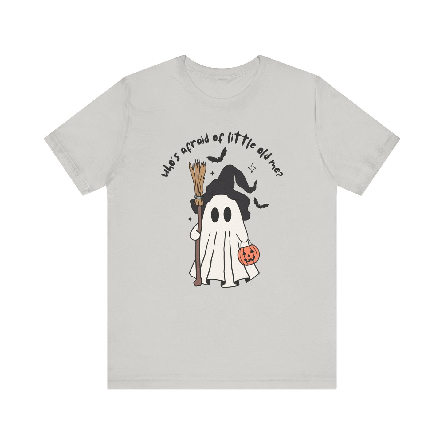 who's afraid of little old me ghost - swiftie halloween - Unisex Jersey Short Sleeve Tee