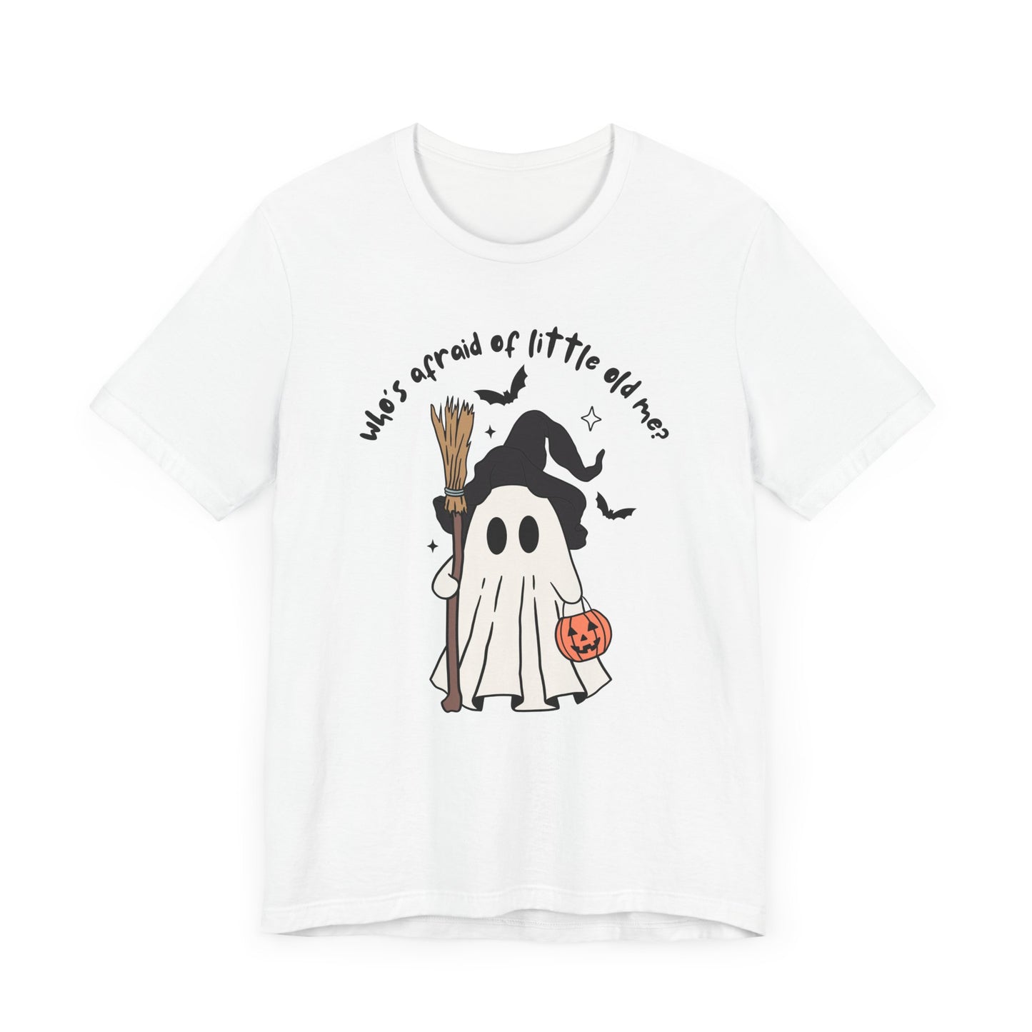 who's afraid of little old me ghost - swiftie halloween - Unisex Jersey Short Sleeve Tee