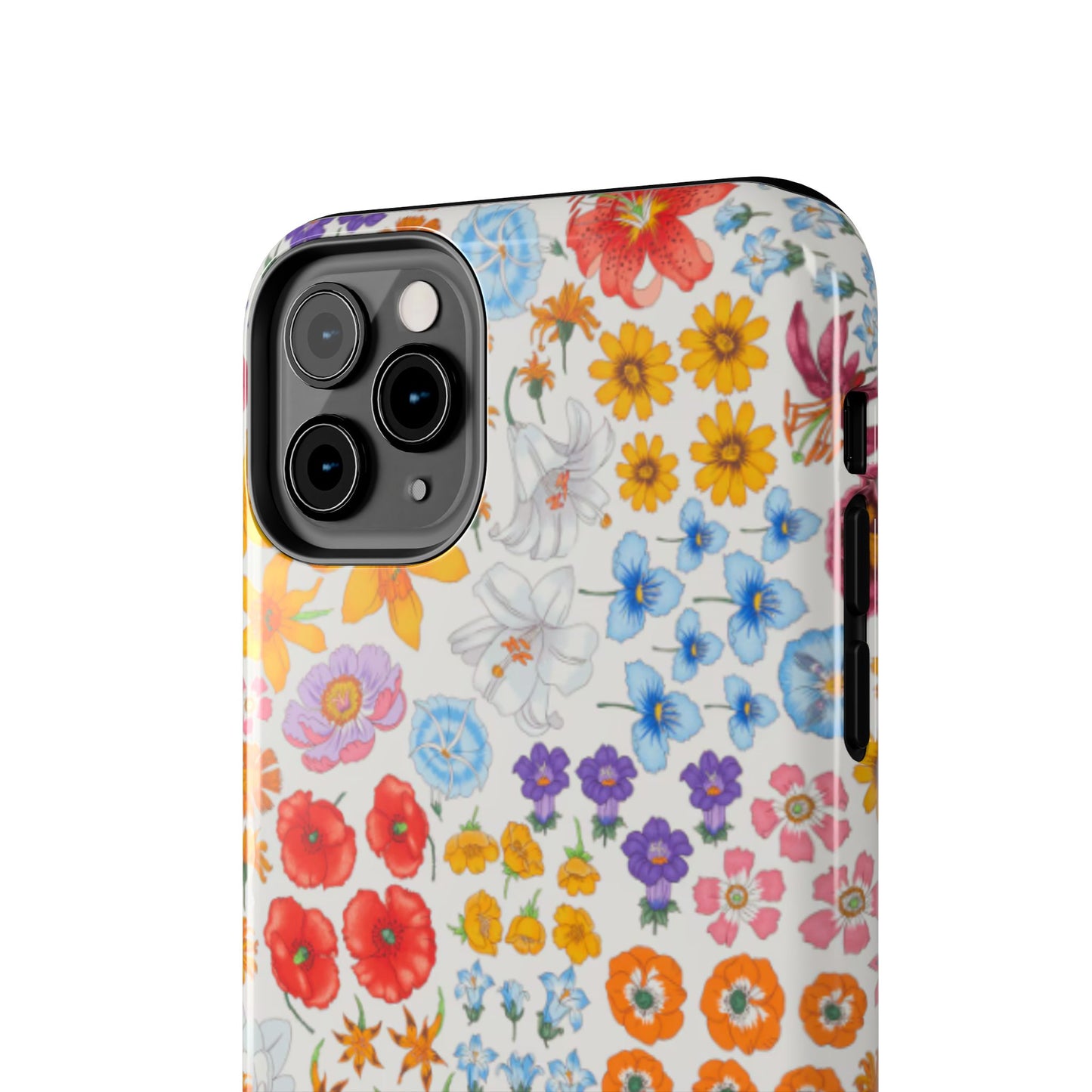 Vibrant Floral Tough Phone Case "Flora"- Durable Protection for Your Device