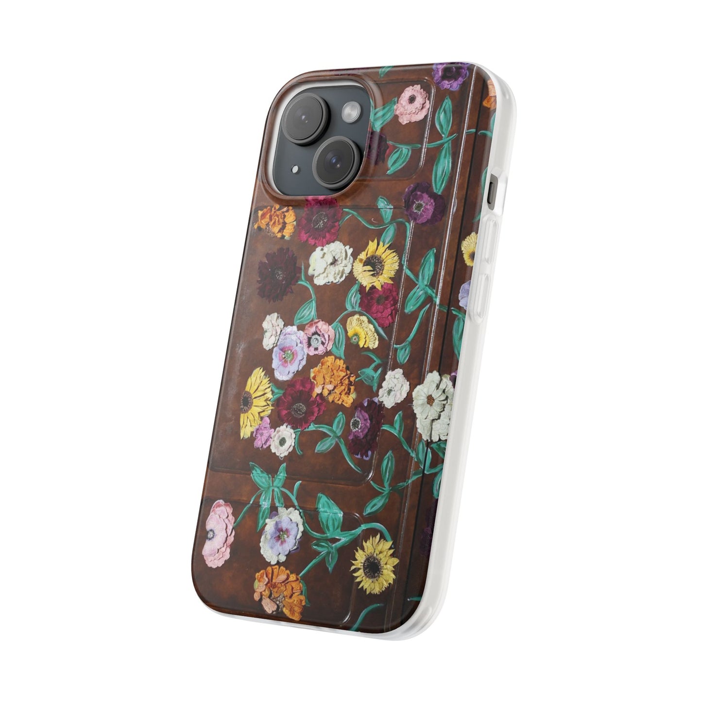 Surprise Song Flower Piano Phone Flexi Cases