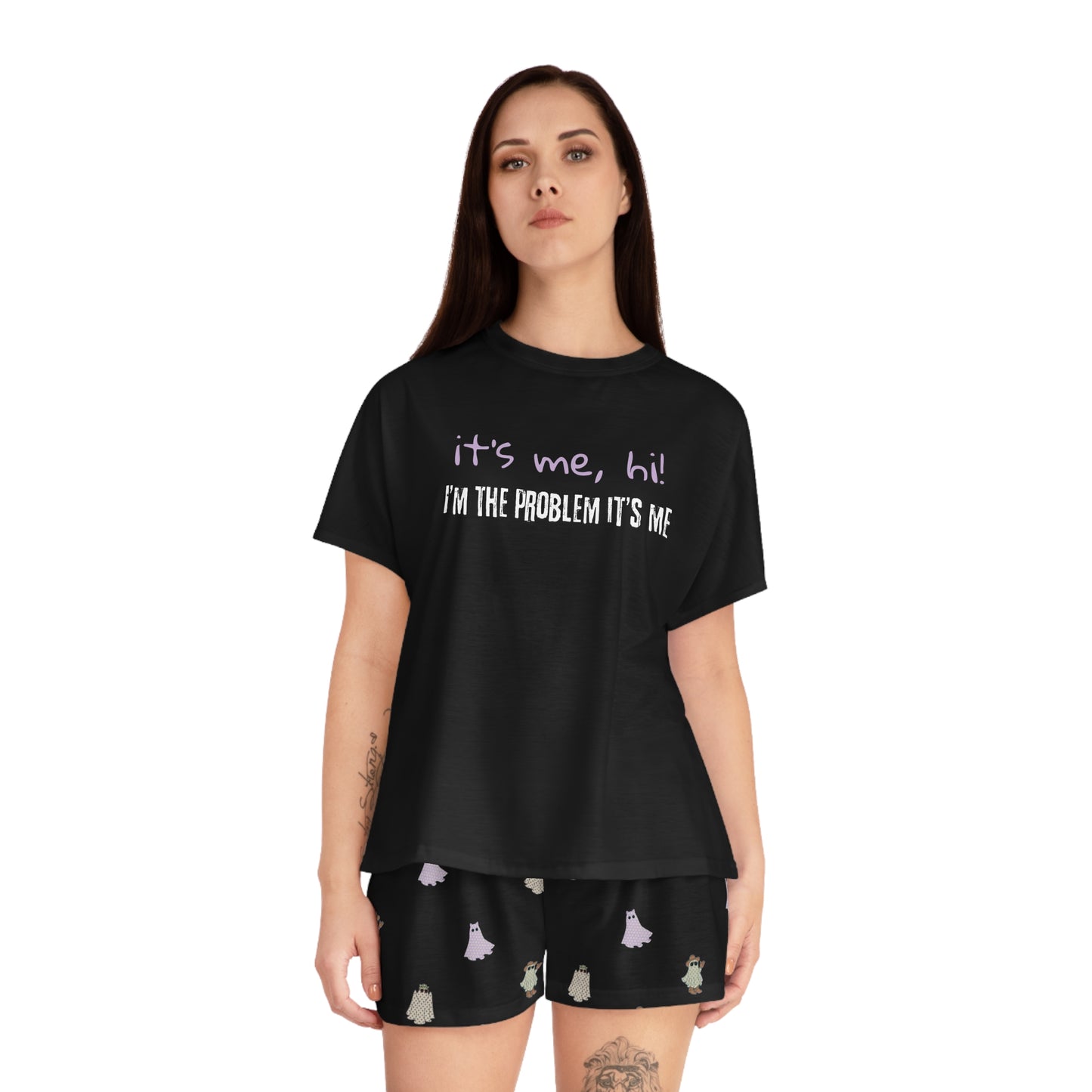 Anti-Hero Ghosts - Women's Short Pajama Set