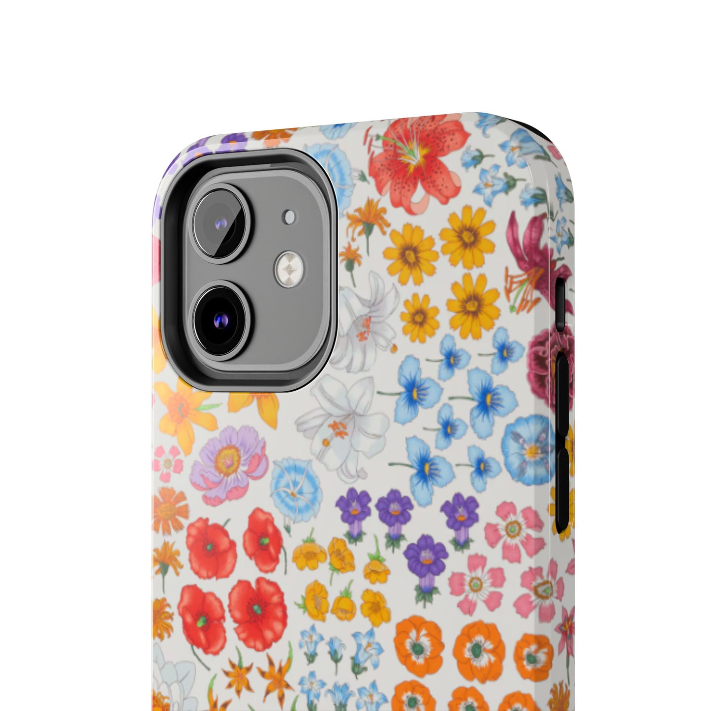 Vibrant Floral Tough Phone Case "Flora"- Durable Protection for Your Device