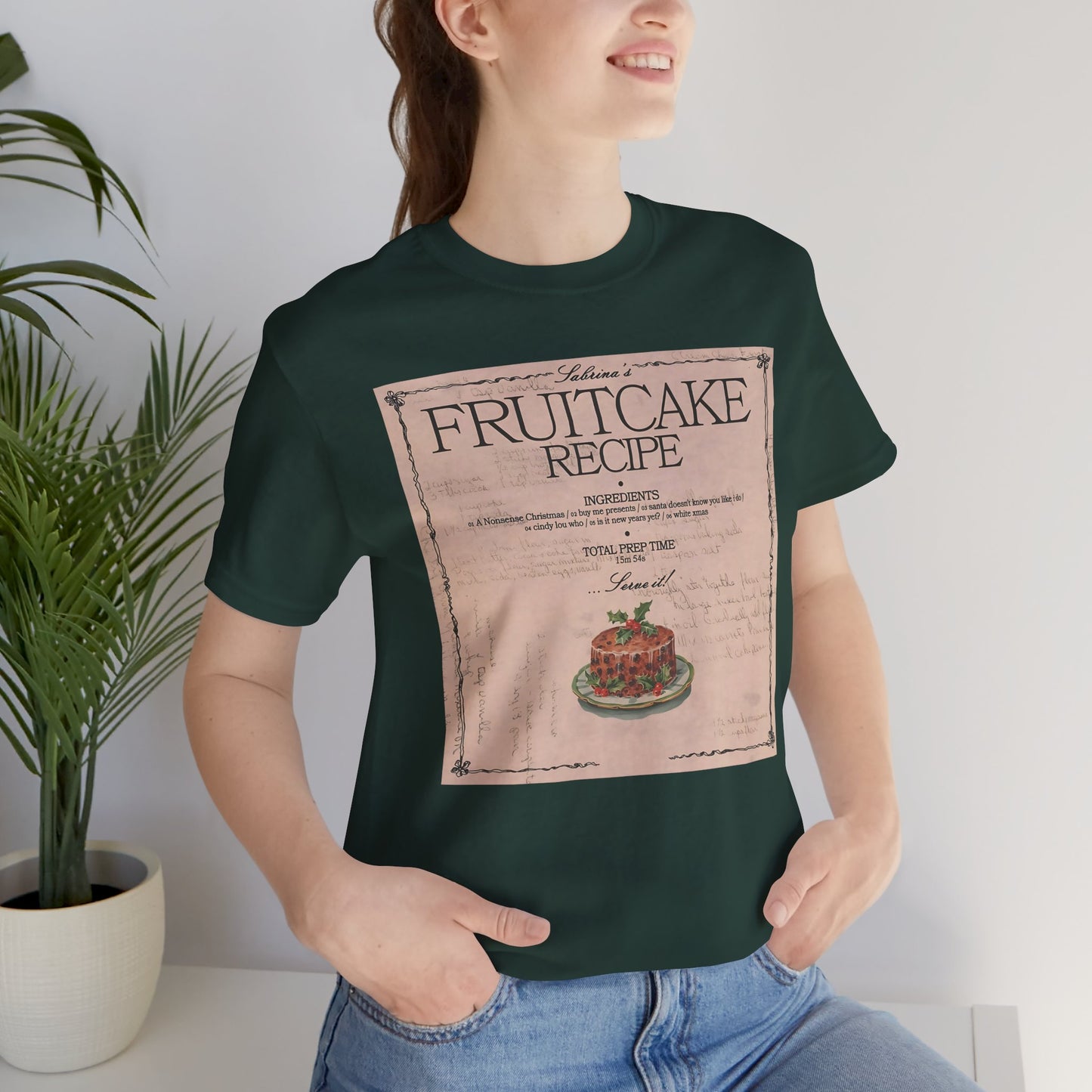 fruitcake recipe Unisex Jersey Short Sleeve Tee