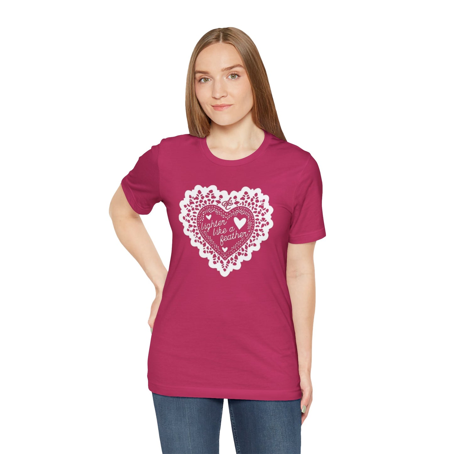 like a feather - Unisex Jersey Short Sleeve Tee
