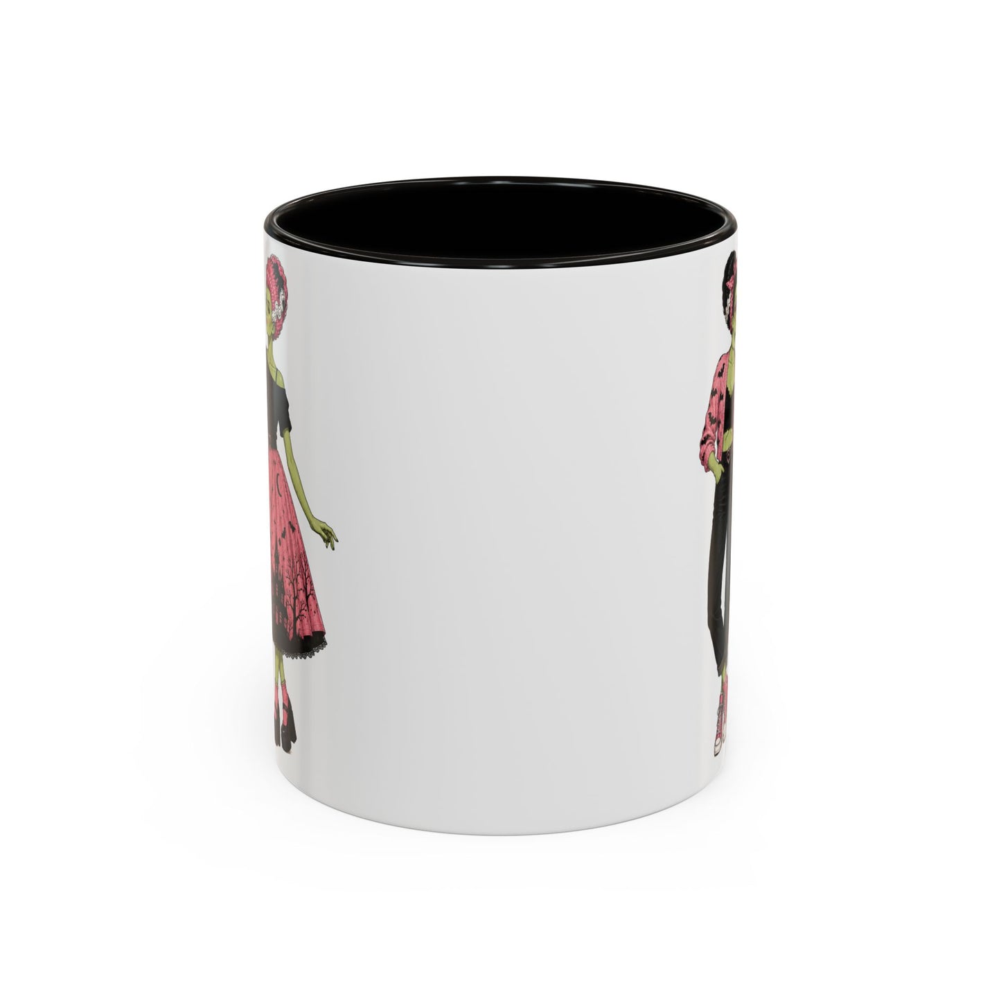Pink Monster Brides Lesbian Couple Mug — 11 oz Coffee Cup