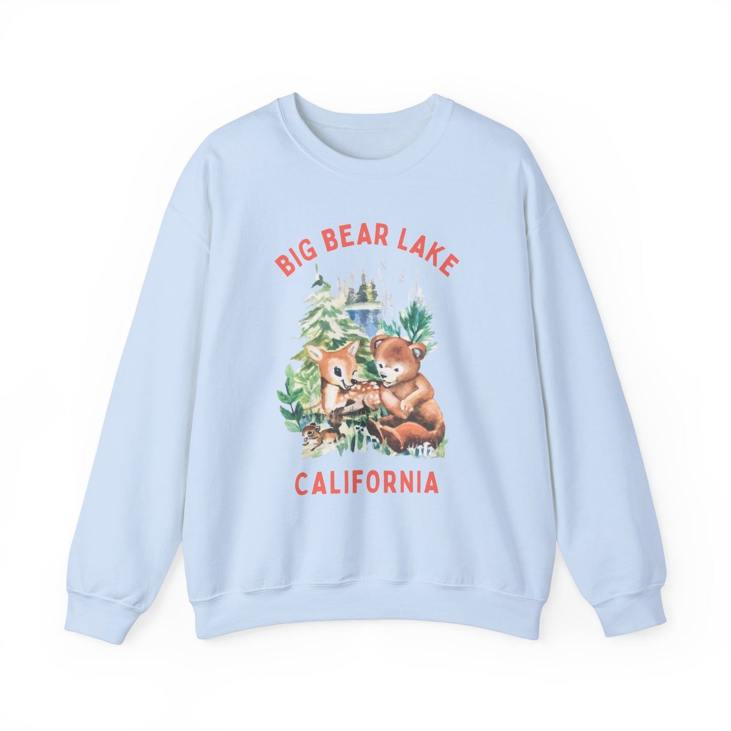 Big Bear Lake Unisex Heavy Blend™ Crewneck Sweatshirt